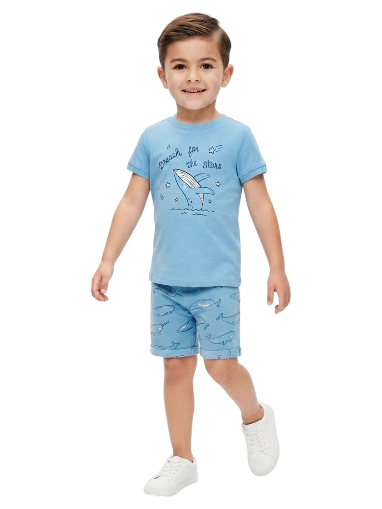 Image for Kids Boy's Printed Set 2 Pieces,Blue