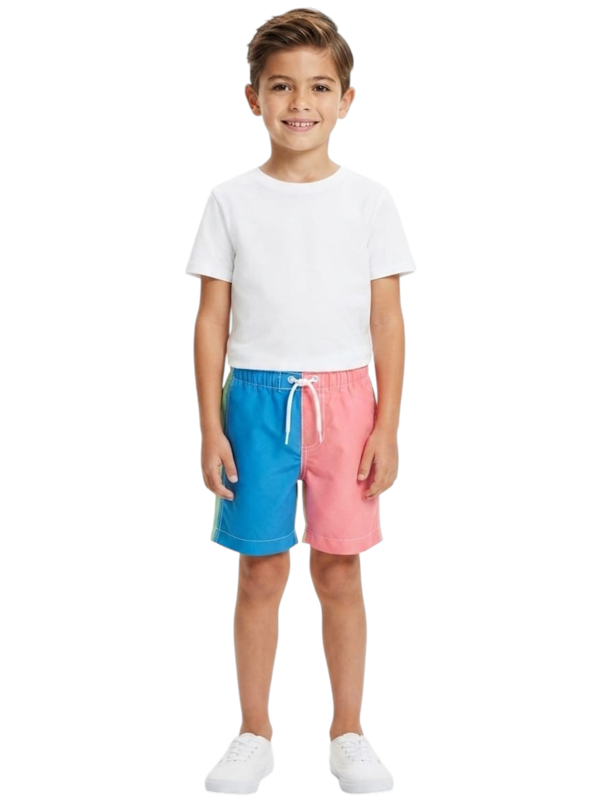 Image for Kids Boy's Colorblocked Swim Short,Multi