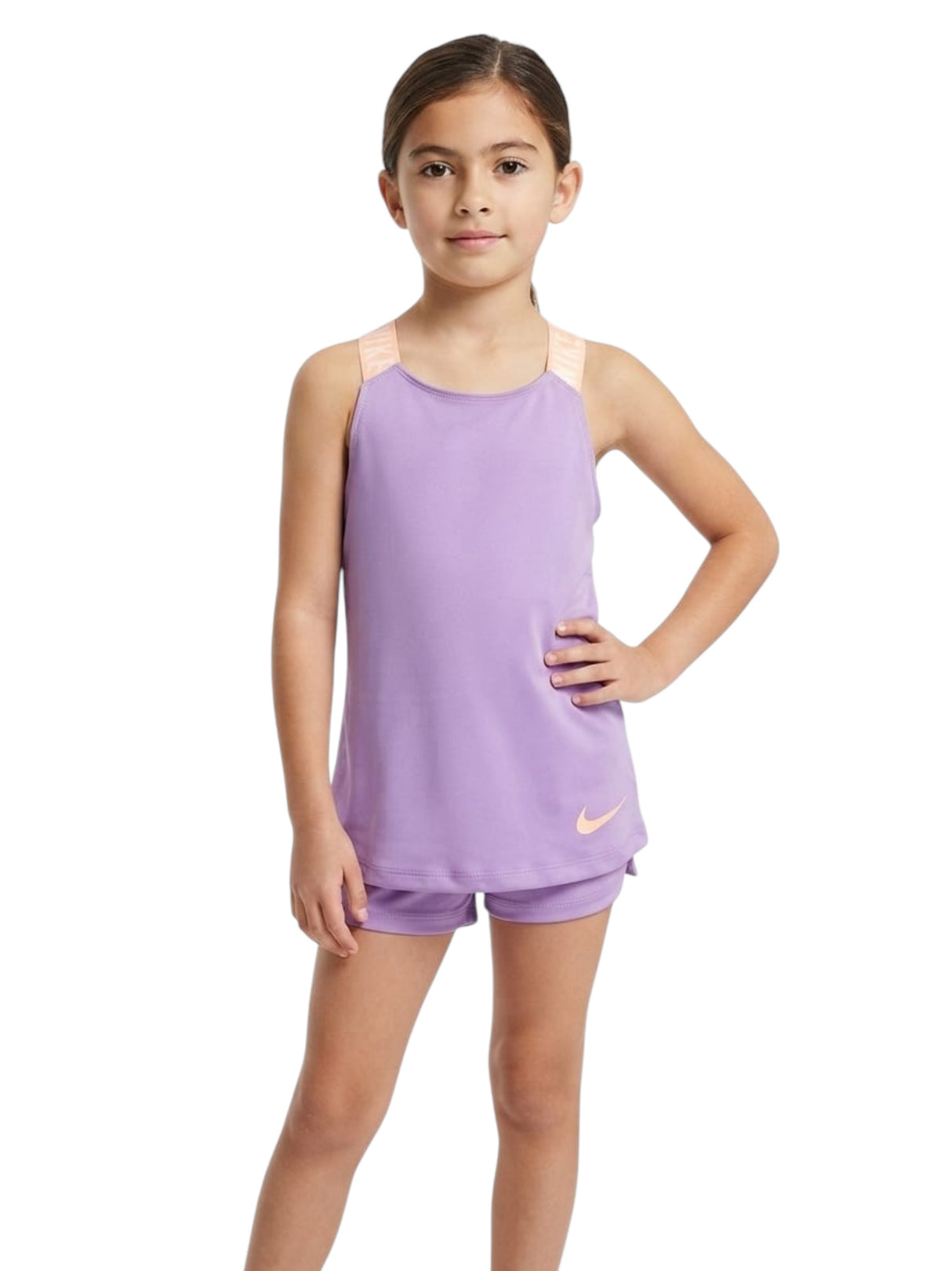Image for Kids Girl's ColorBlocked Top,Mauve