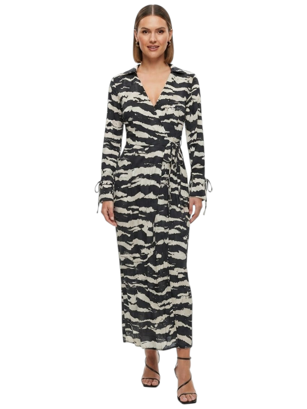 Image for Women's Colorblocked Dress,White/Black