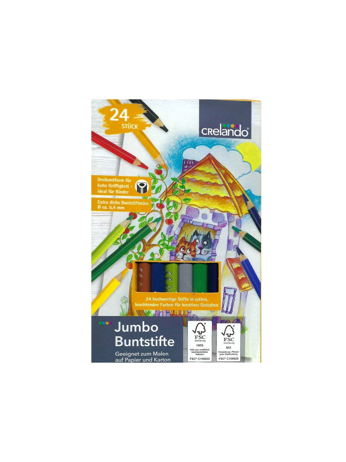 Image for Jumbo Colored Pencils