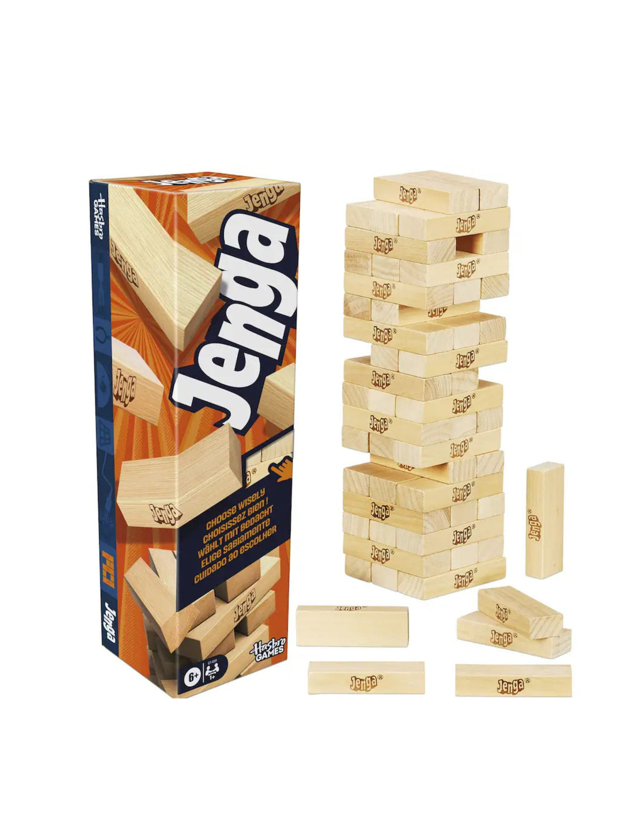 Image for Jenga - Stacking Tower Party Game