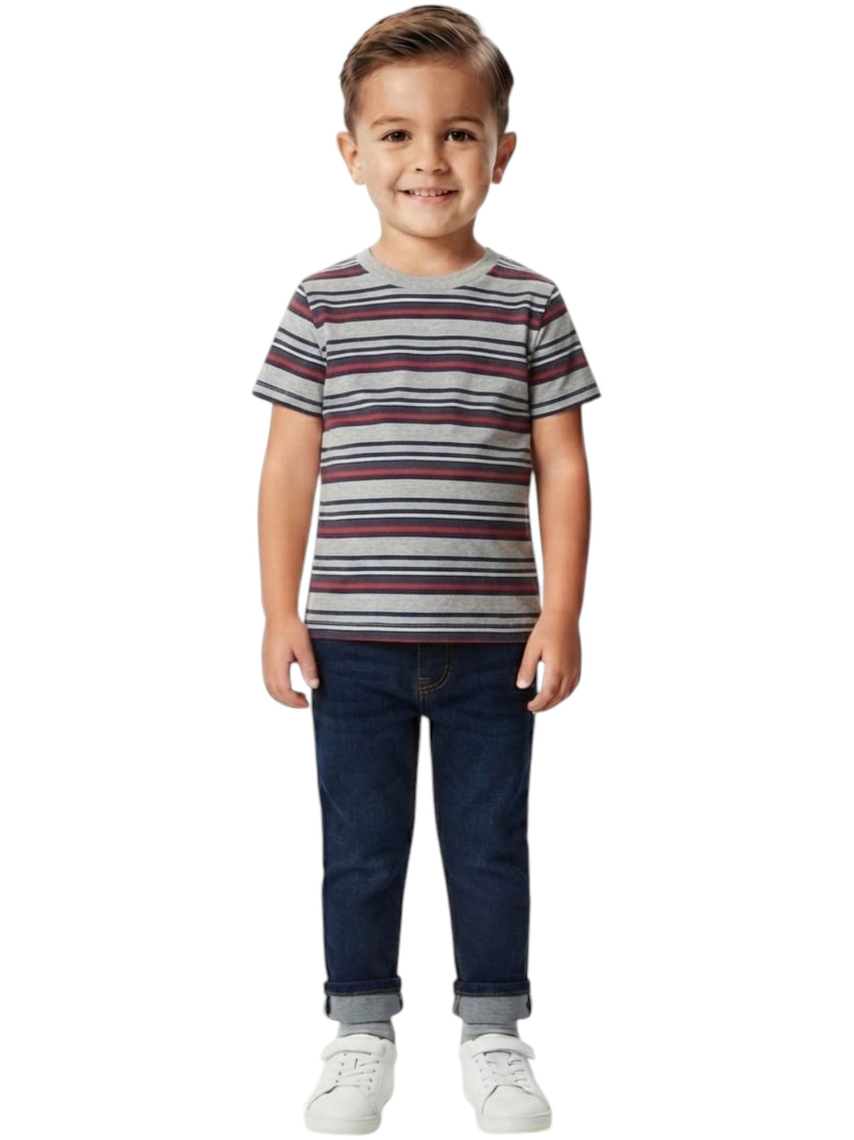 Image for Kids Boy's Striped Top,Multi
