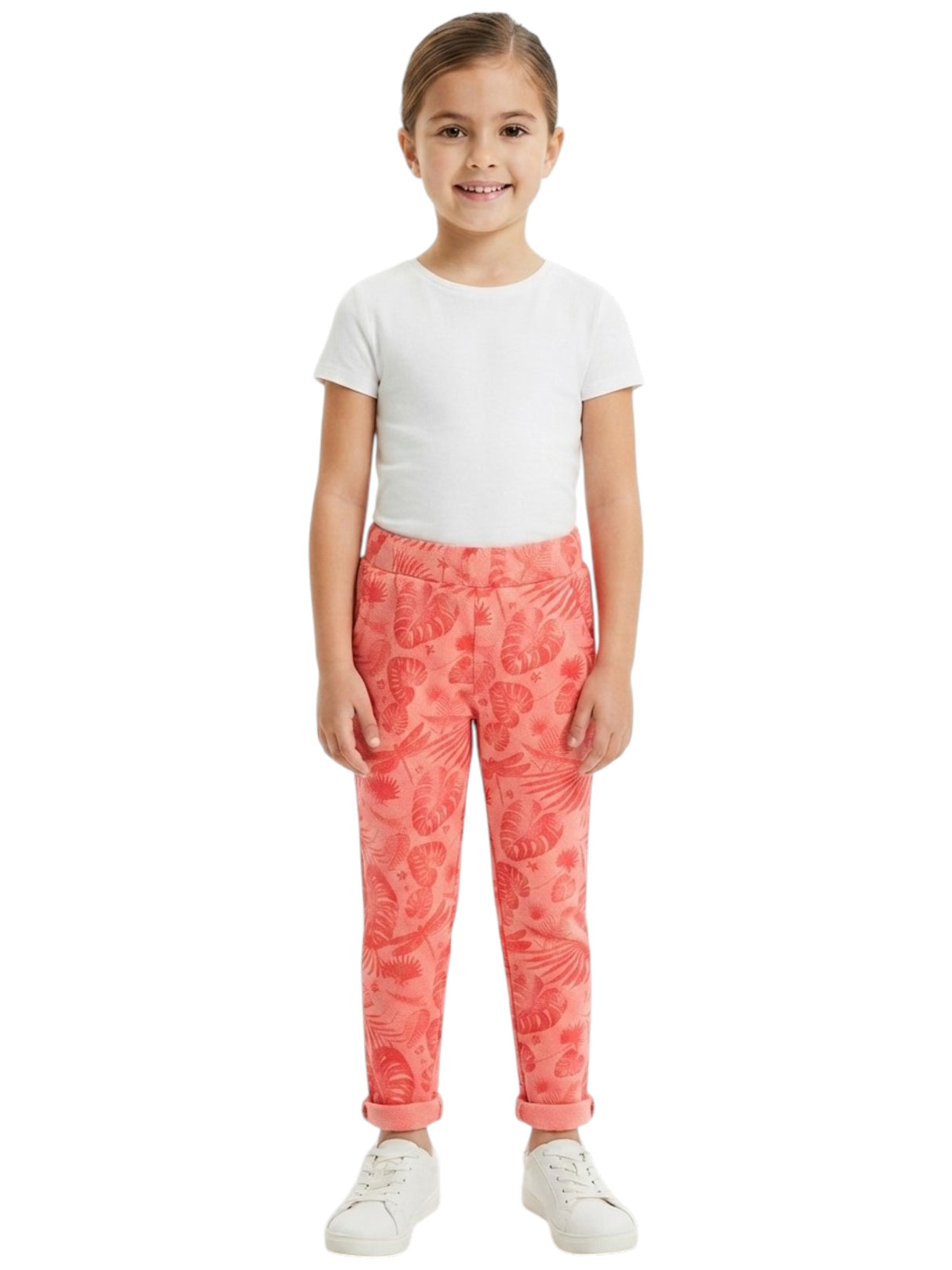 Image for Kids Girl's Printed Pant,Pink