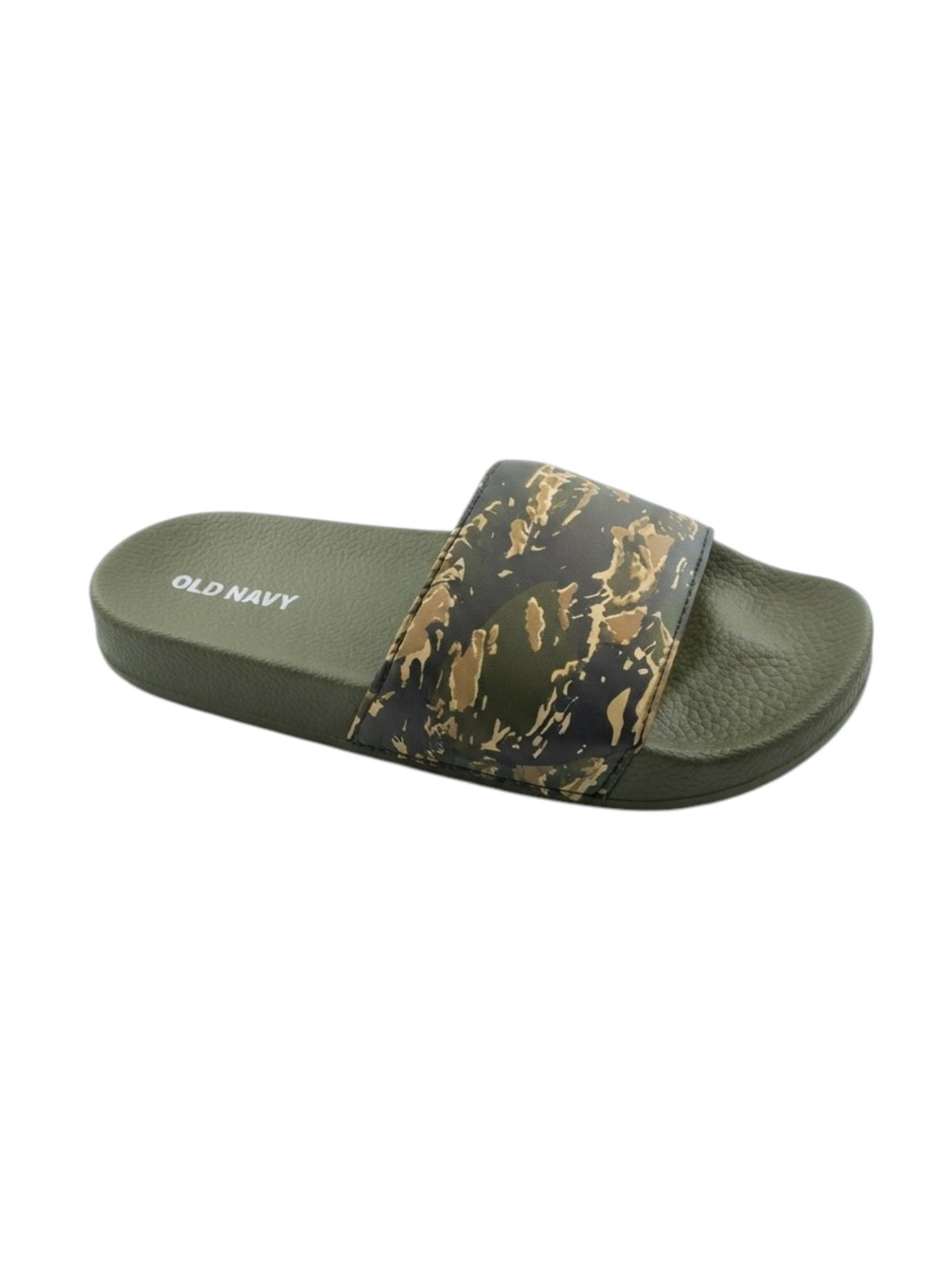 Image for Kids Boy's Camo Printed Slippers,Olive