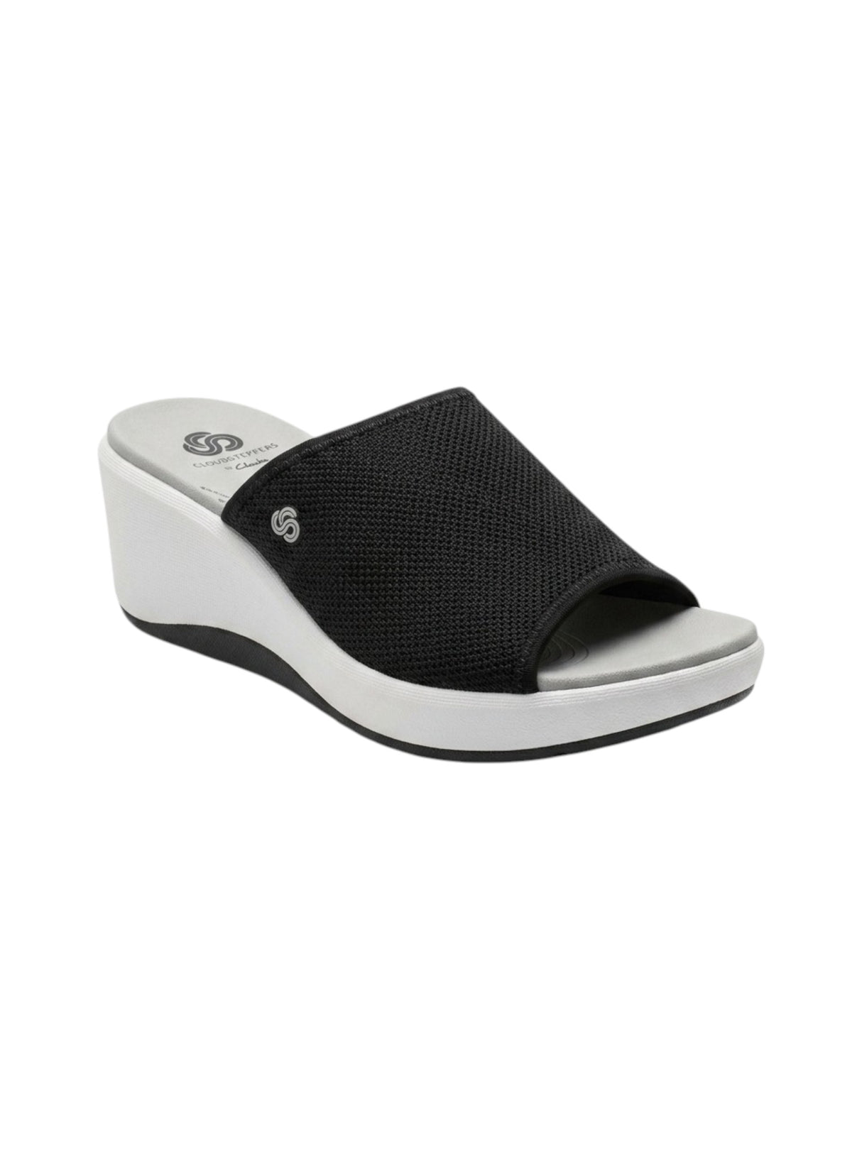 Image for Women's Textured Heeled Shoes,Black