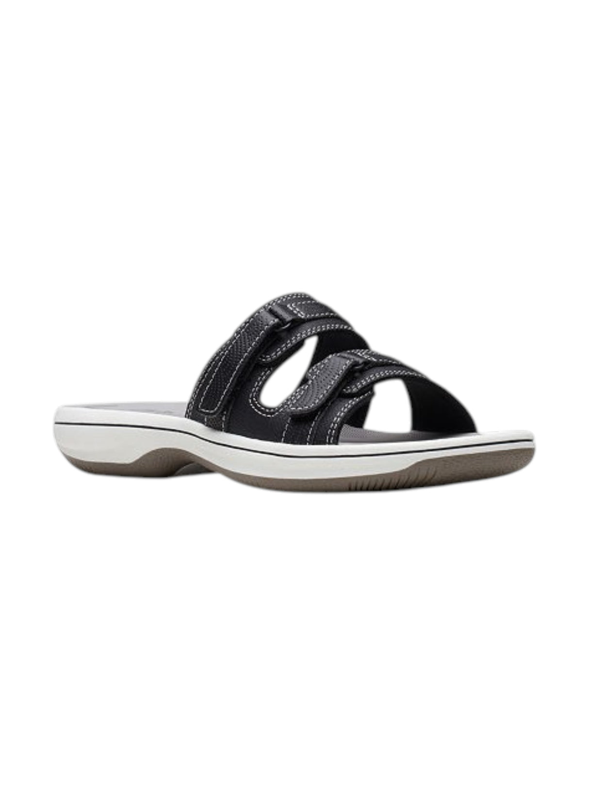 Image for Women's Plain Slippers,Black/Grey
