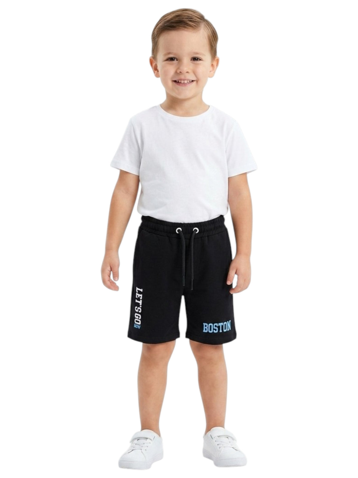 Image for Kids Boy's Printed Short,Black