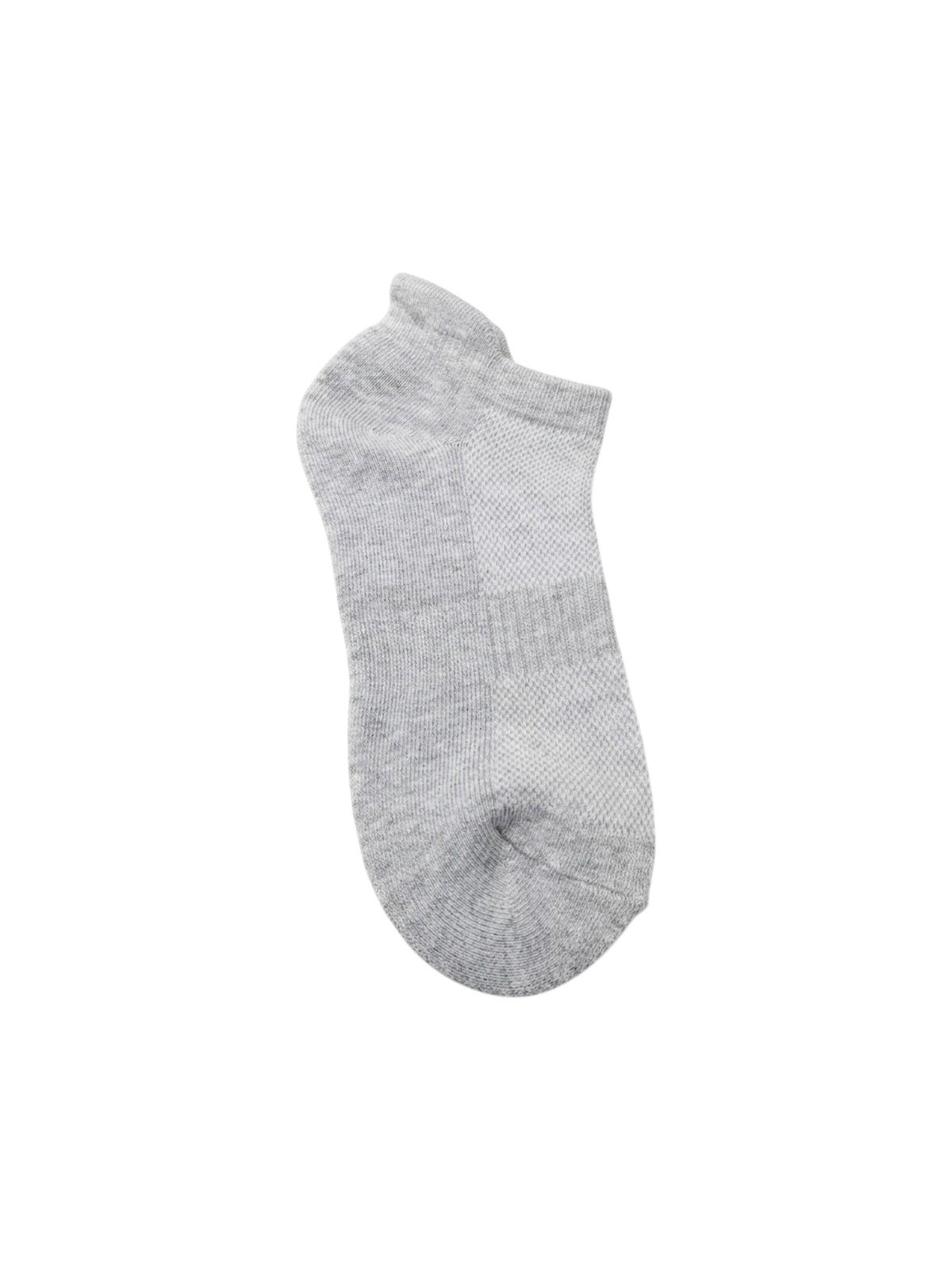 Image for Men's 1 Pair Ribbed Ankle Socks,Grey
