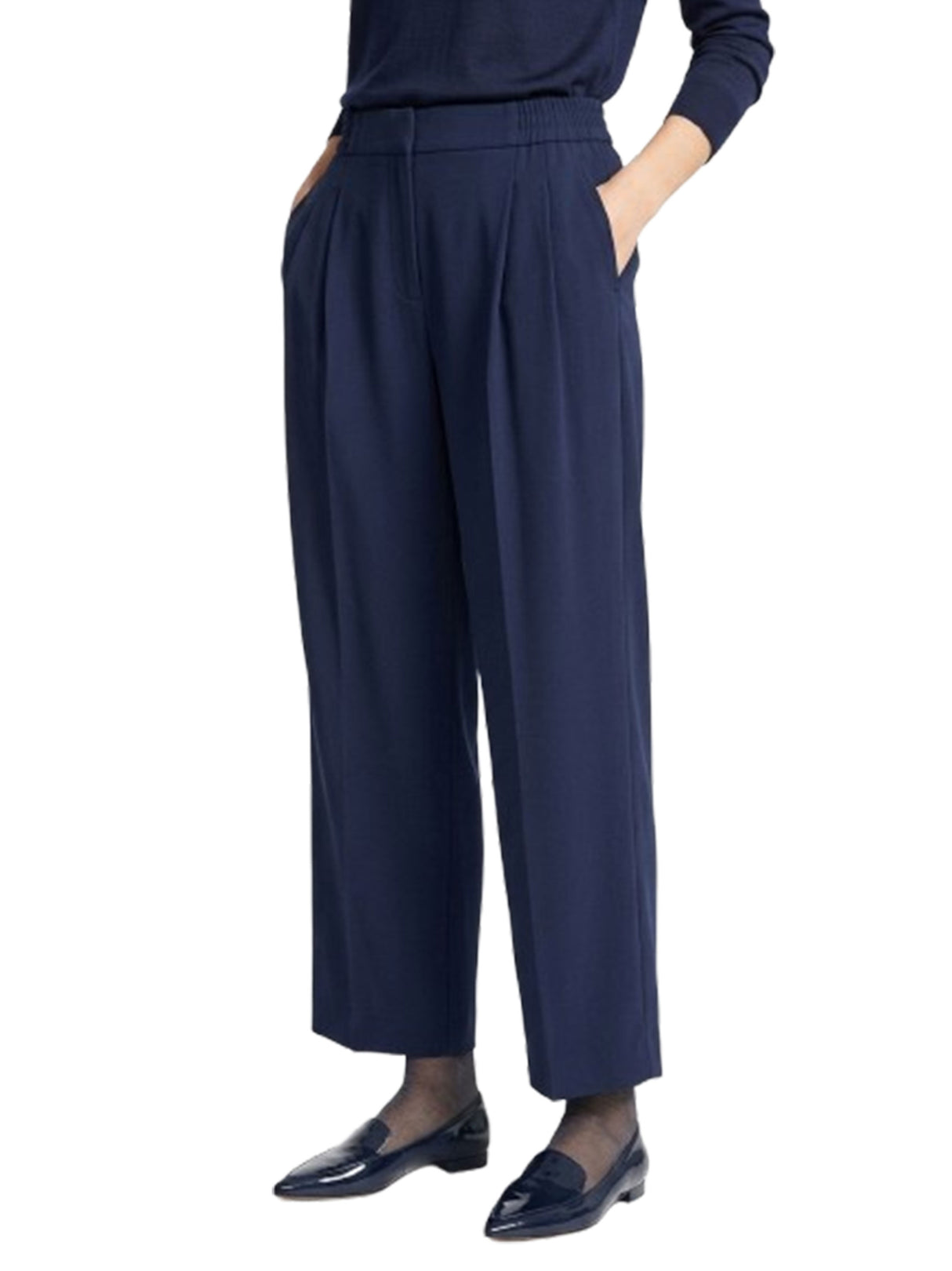 Image for Women's Plain Classic Pants,Navy