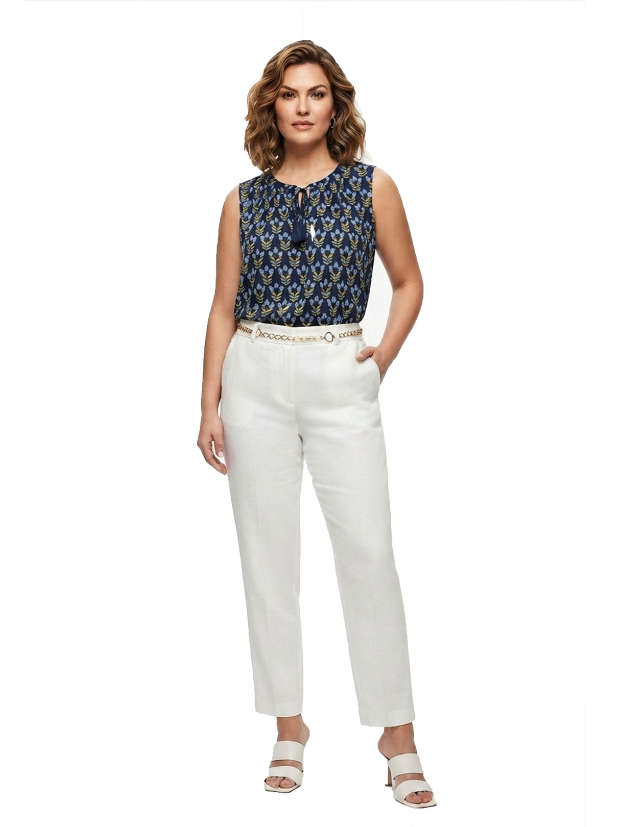 Image for Women's Printed Top,Multi