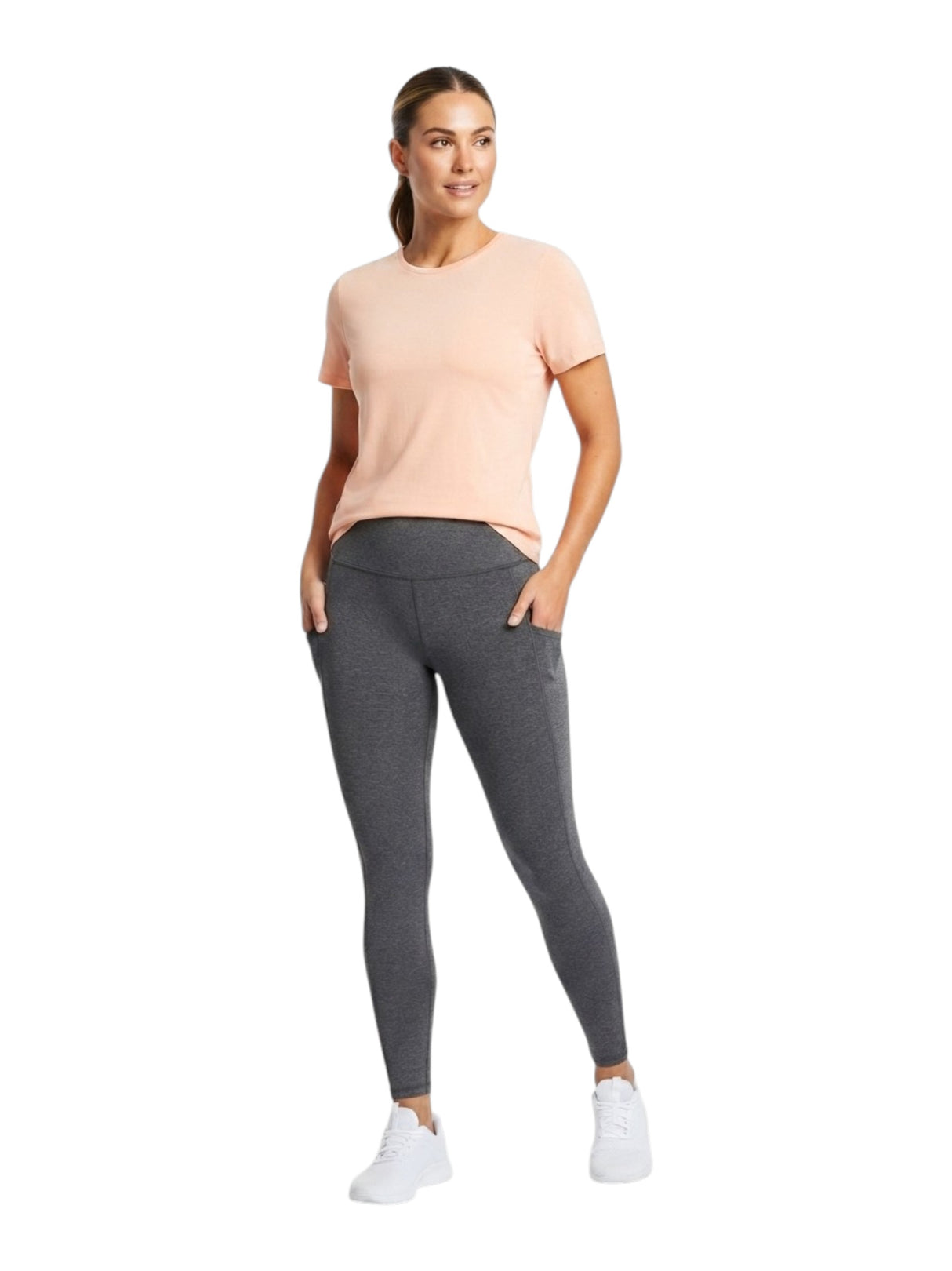 Image for Women's Plain SportTop,Light Pink