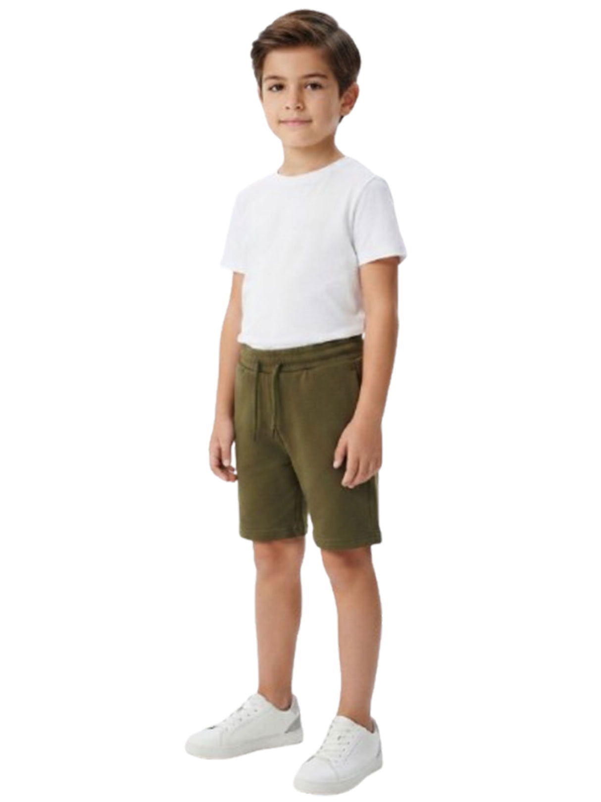 Image for Kids Boy's Plain Short,Olive