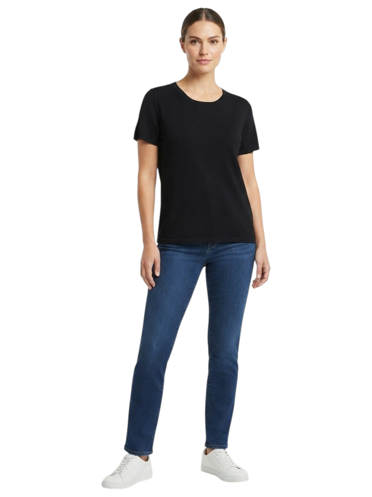 Image for Women's Plain Top,Black