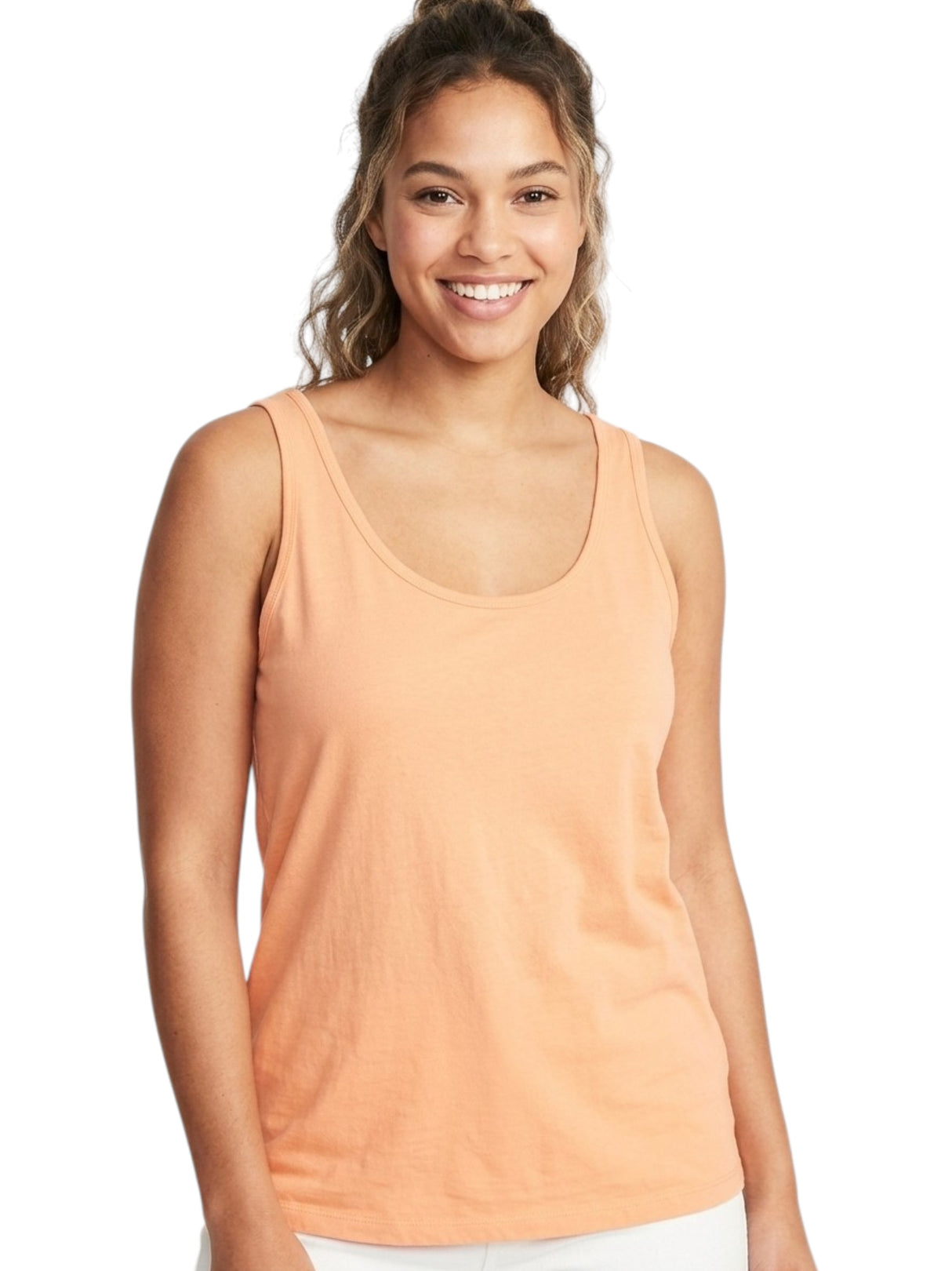 Image for Women's Plain Top,Coral