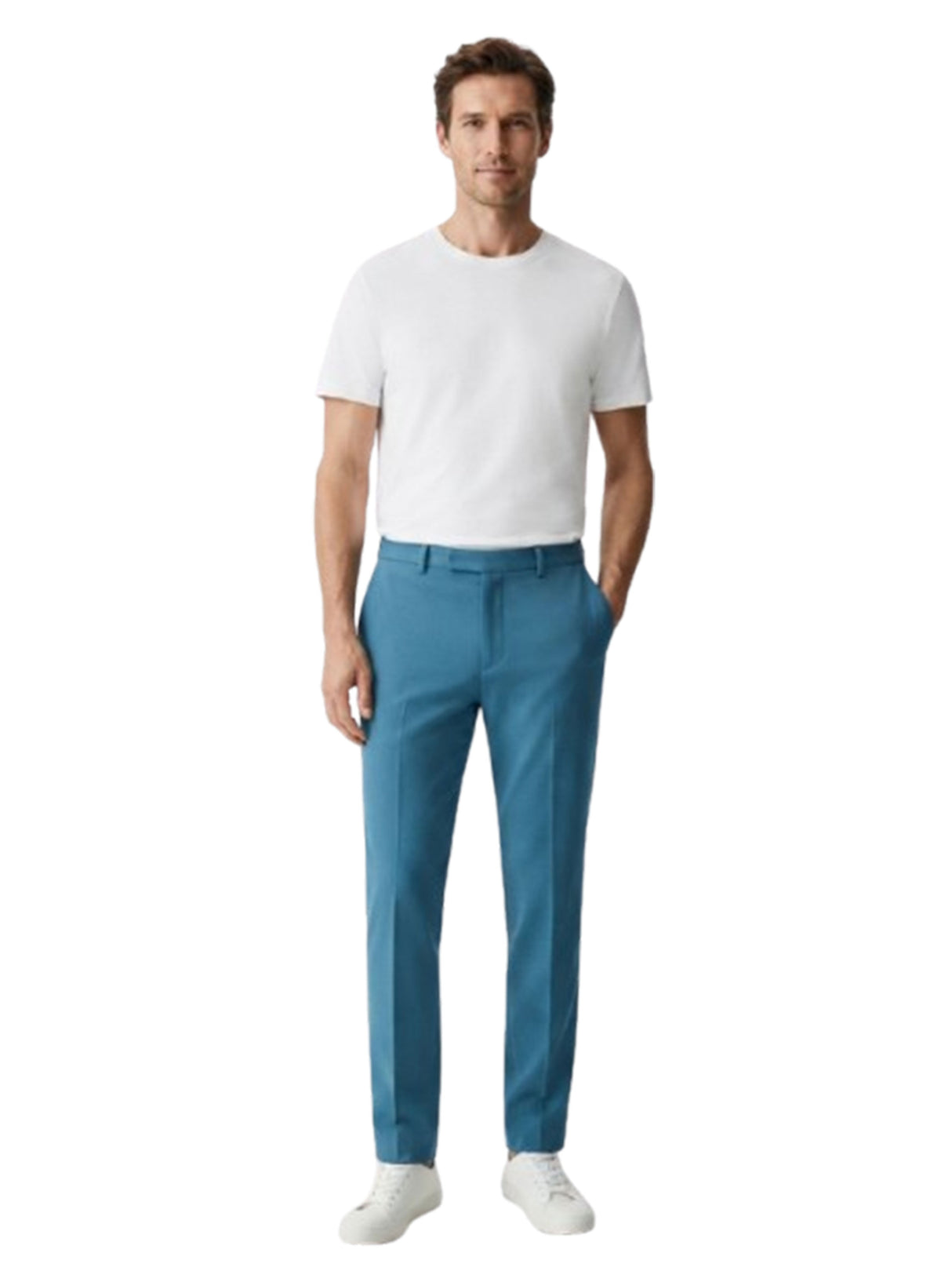Image for Men's Plain Classic Pants,Blue