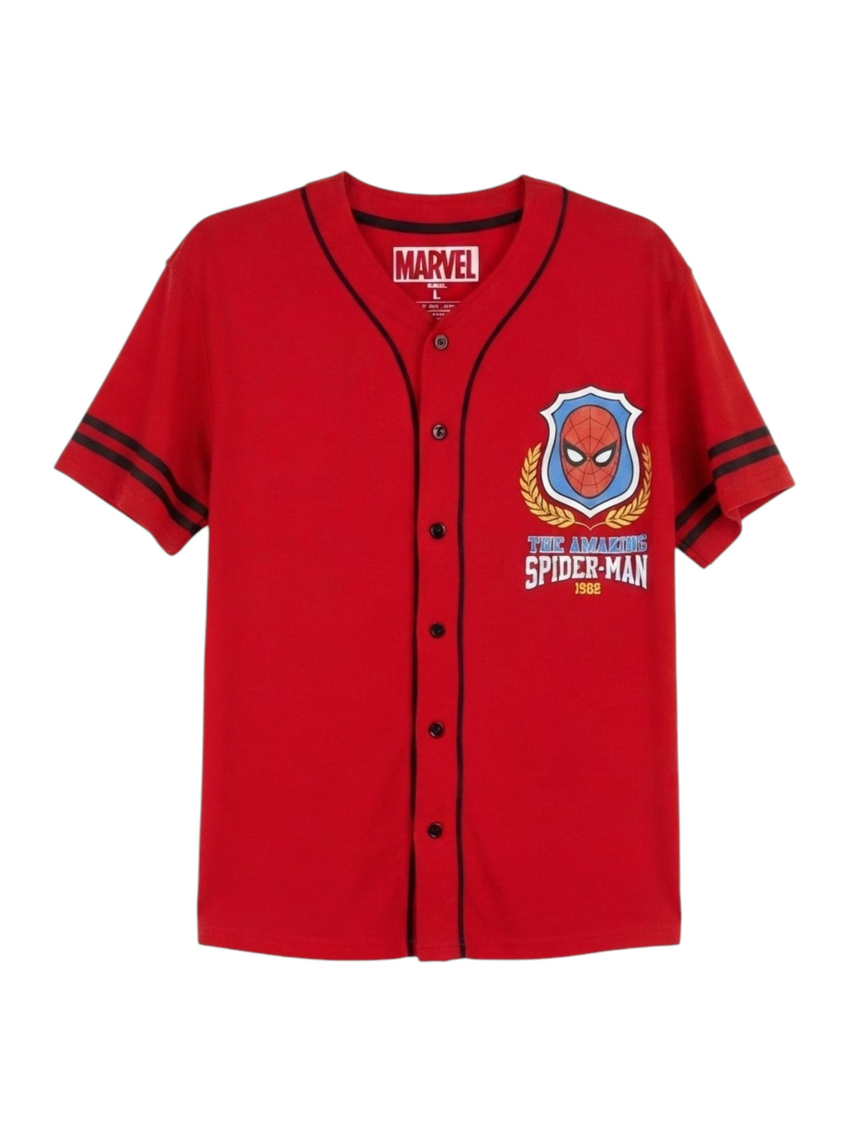 Image for Kids Boy's Printed Sleepwear Top,Red