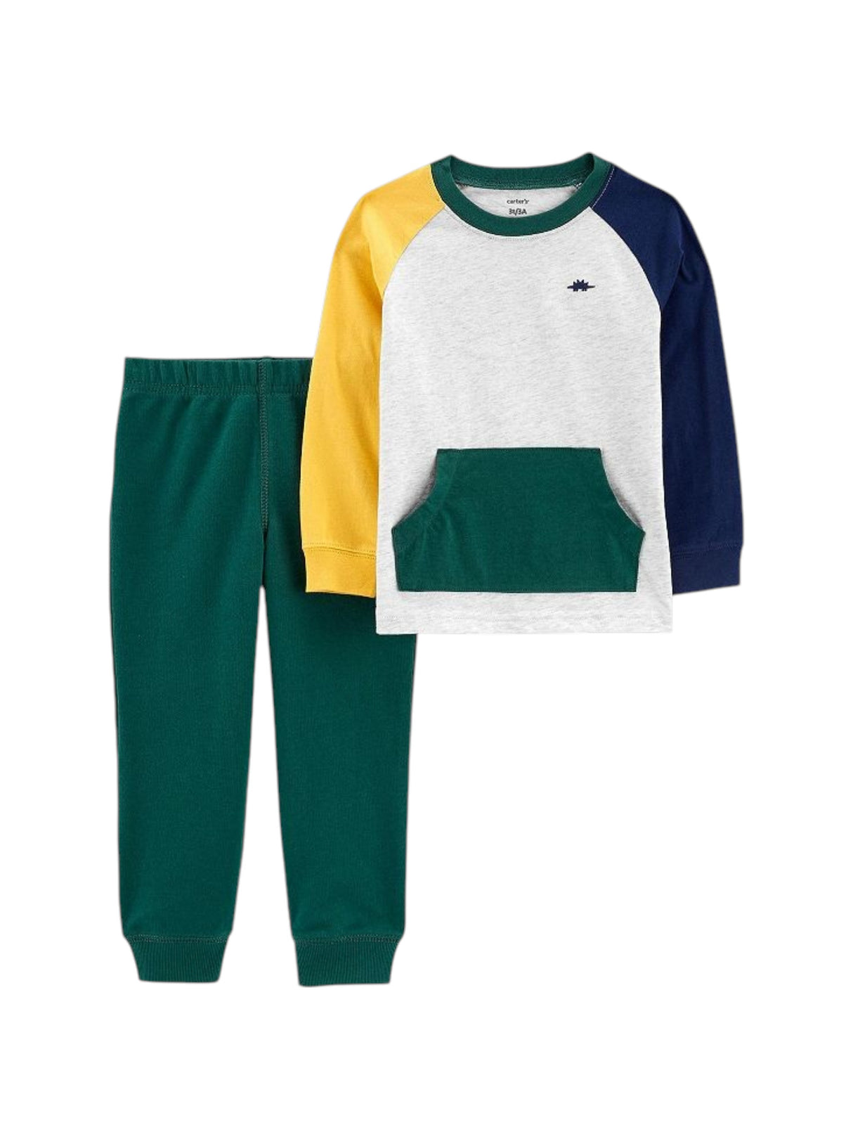 Image for Kids Boy's Color Blocked Sleepwear Set 2 Pieces,Multi