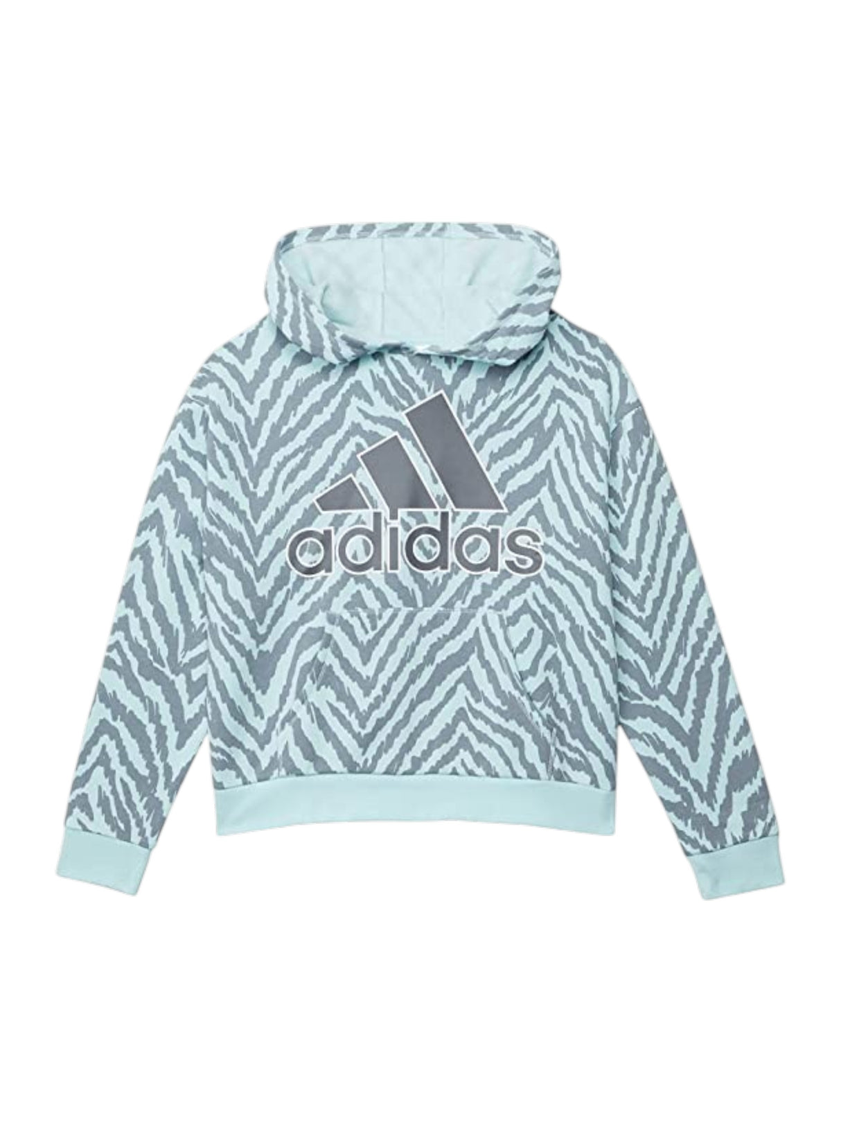Image for Kids Girl's Brand Logo Printed Hoodies,Aqua