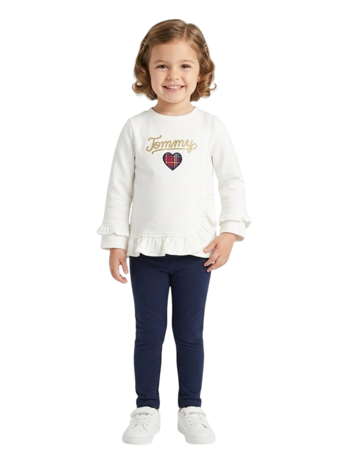 Image for Kids Girl's Printed Top,White