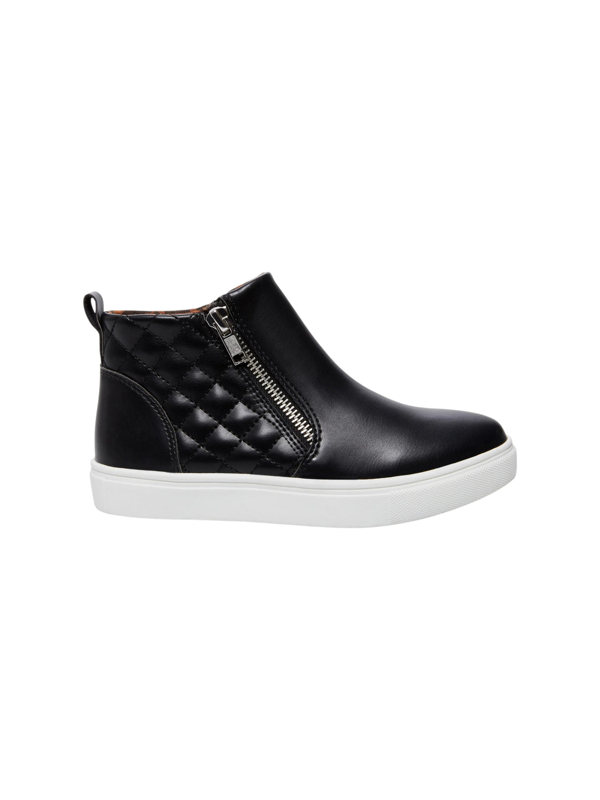 Image for Kids Girl's Plain Leather Shoes,Black