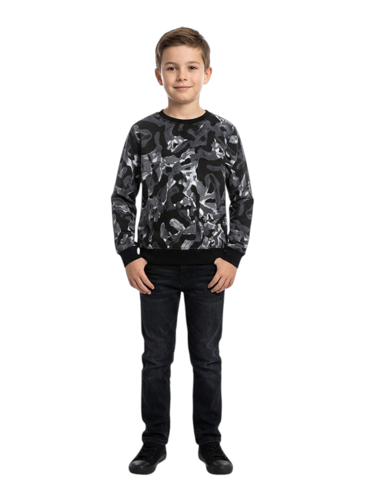 Image for Kids Boy's Printed Sweaters,Multi