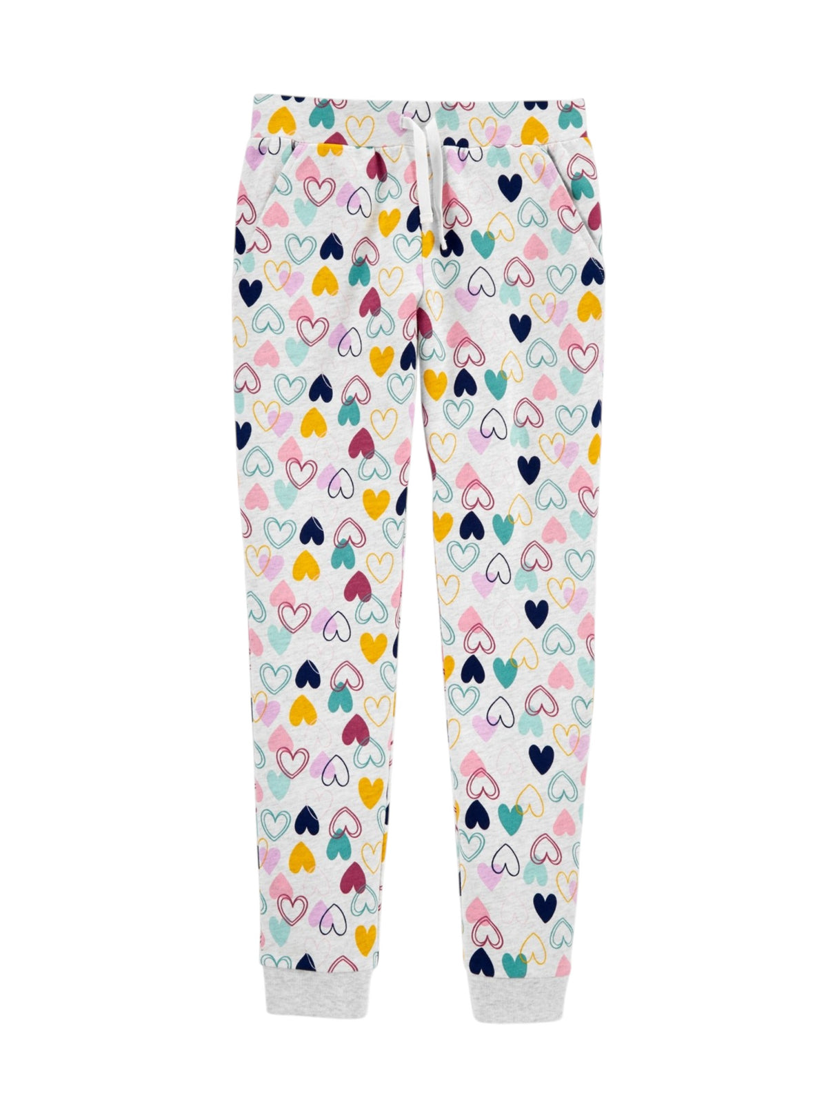 Image for Kids Girl's Printed Pants,Grey
