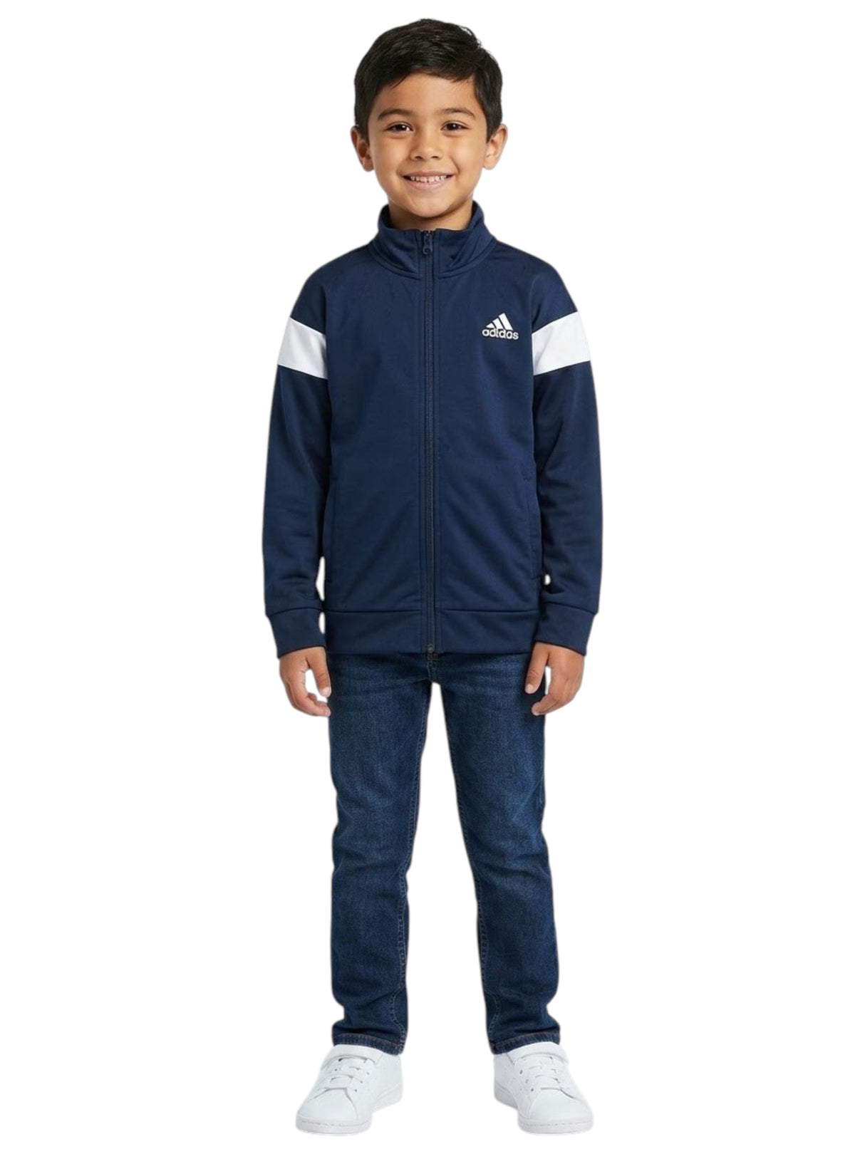 Image for Kids Boy's Brand Logo Printed Sweater,Navy