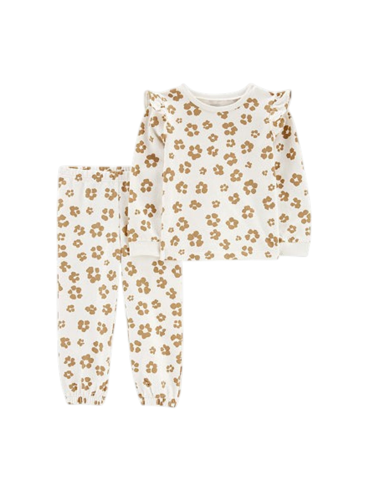 Image for Kids Girl's Printed Sleepwear Set 2 Pieces,White