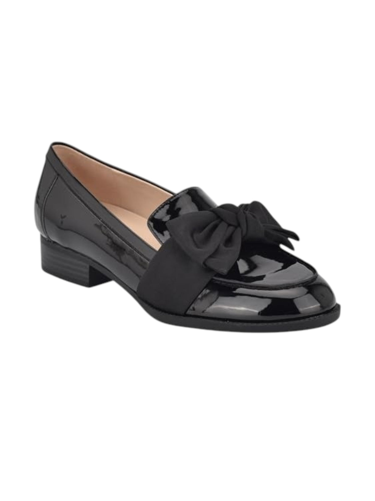 Image for Women's Plain Loafers Shoes,Black