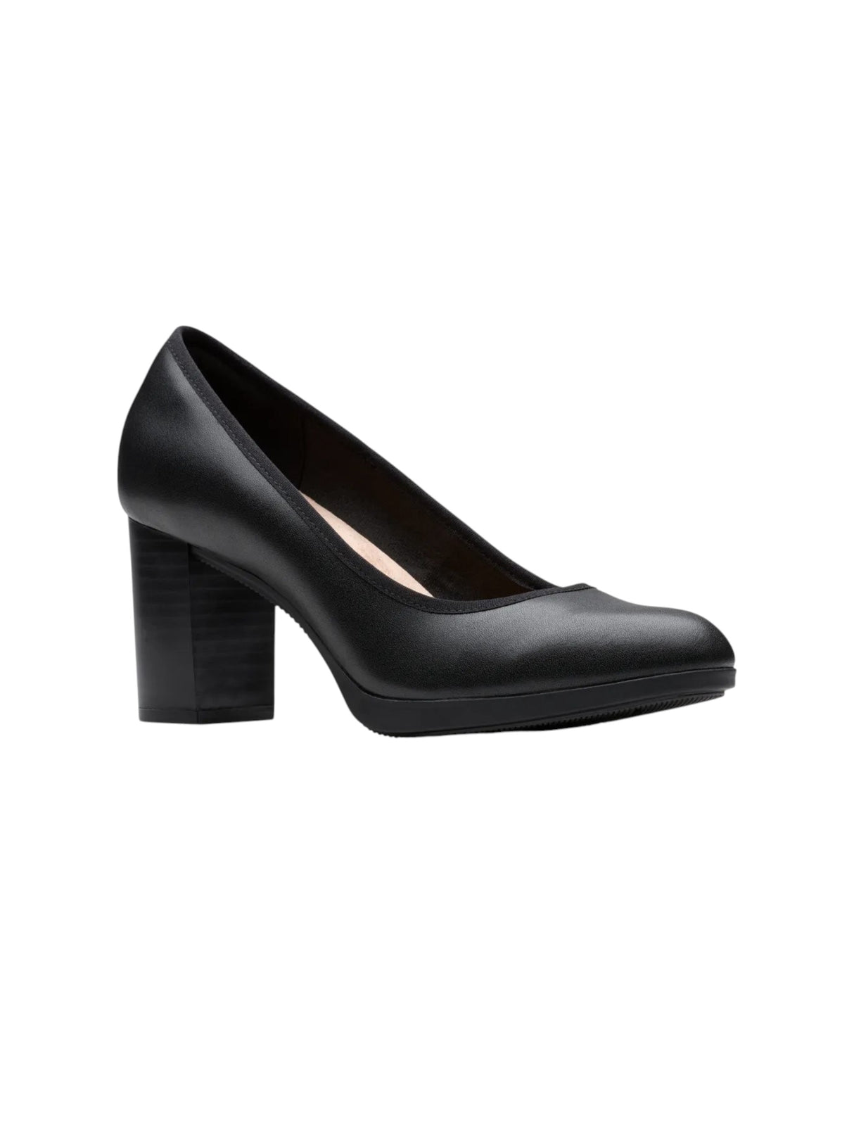 Image for Women's Plain Heeled Shoes,Black