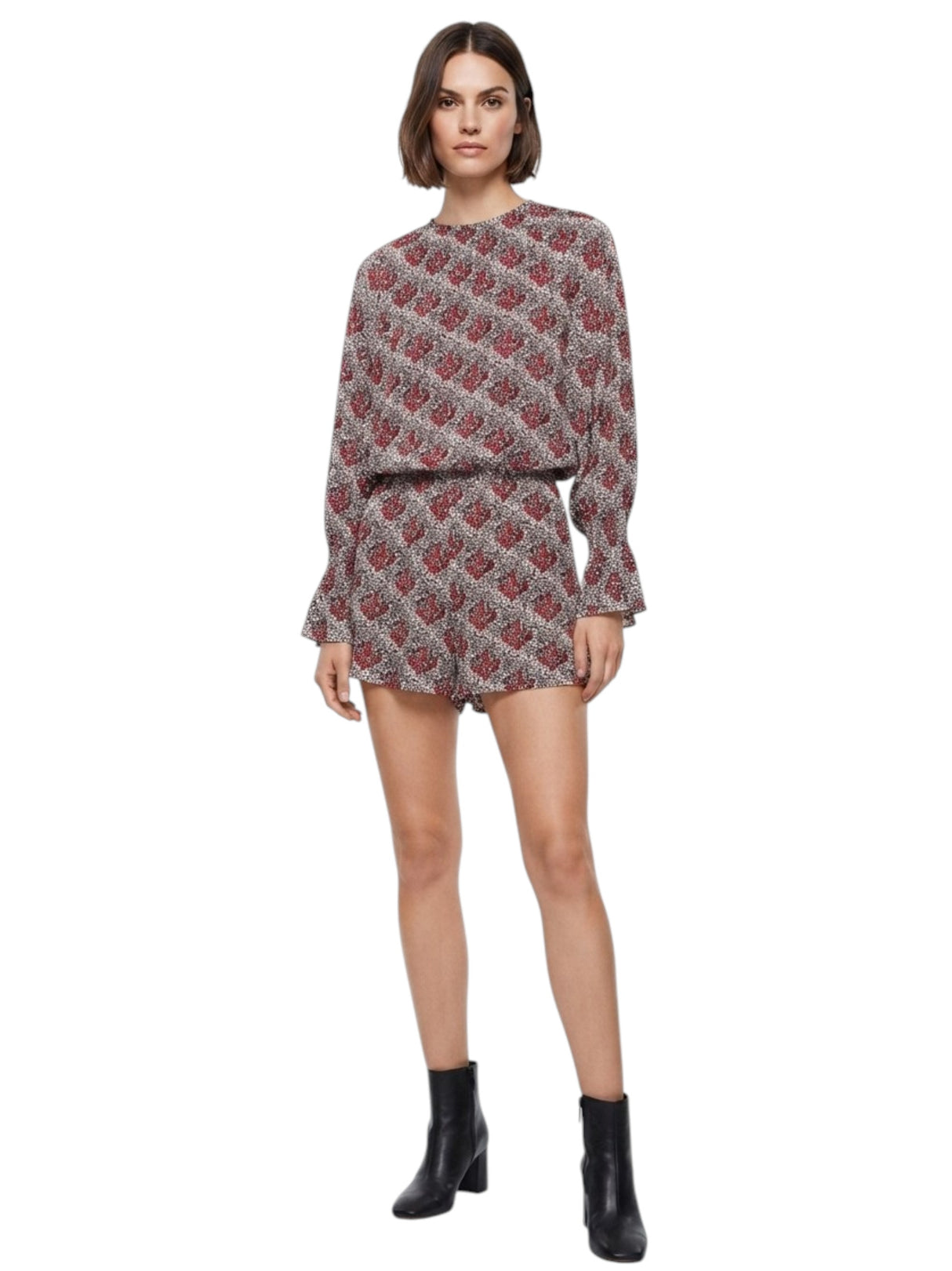 Image for Women's Printed Jumpsuit,Multi
