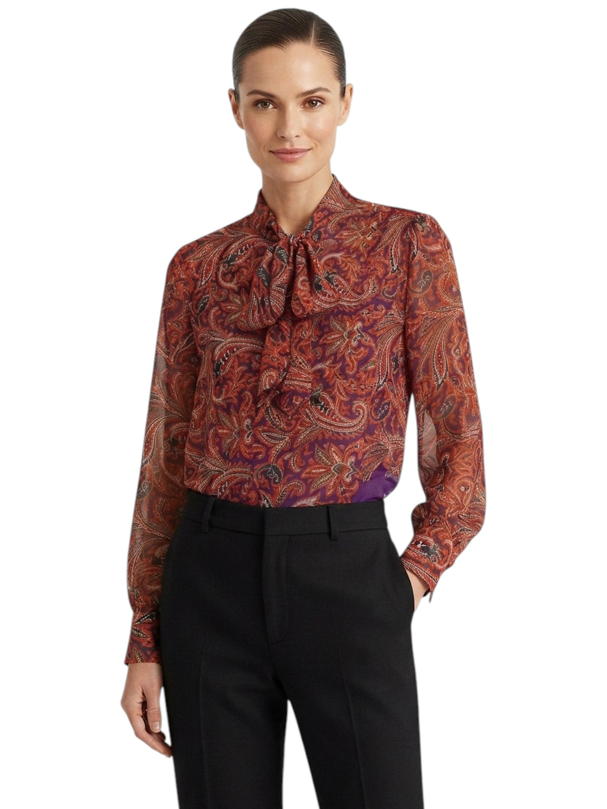 Image for Women's Printed Top,Multi