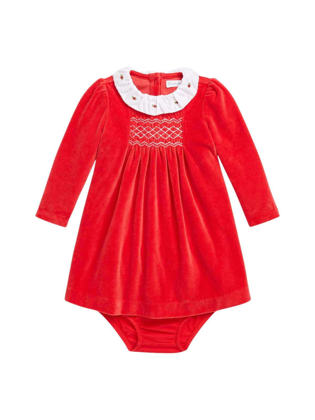 Image for Kids Girl's Ribbed Dress Set 2 Pieces,Red