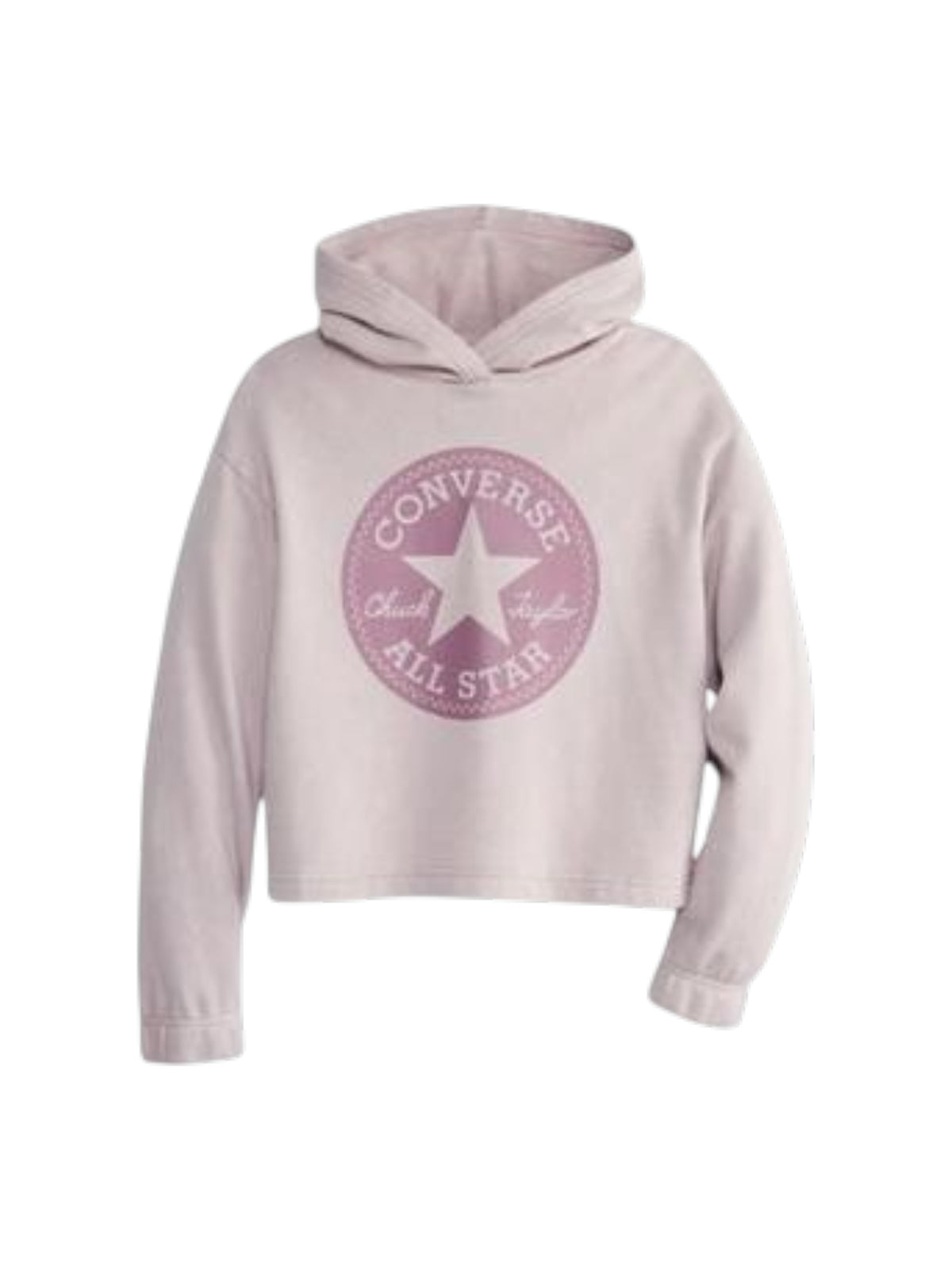 Image for Kids Girl's Brand Logo Printed Hoodies,Mauve
