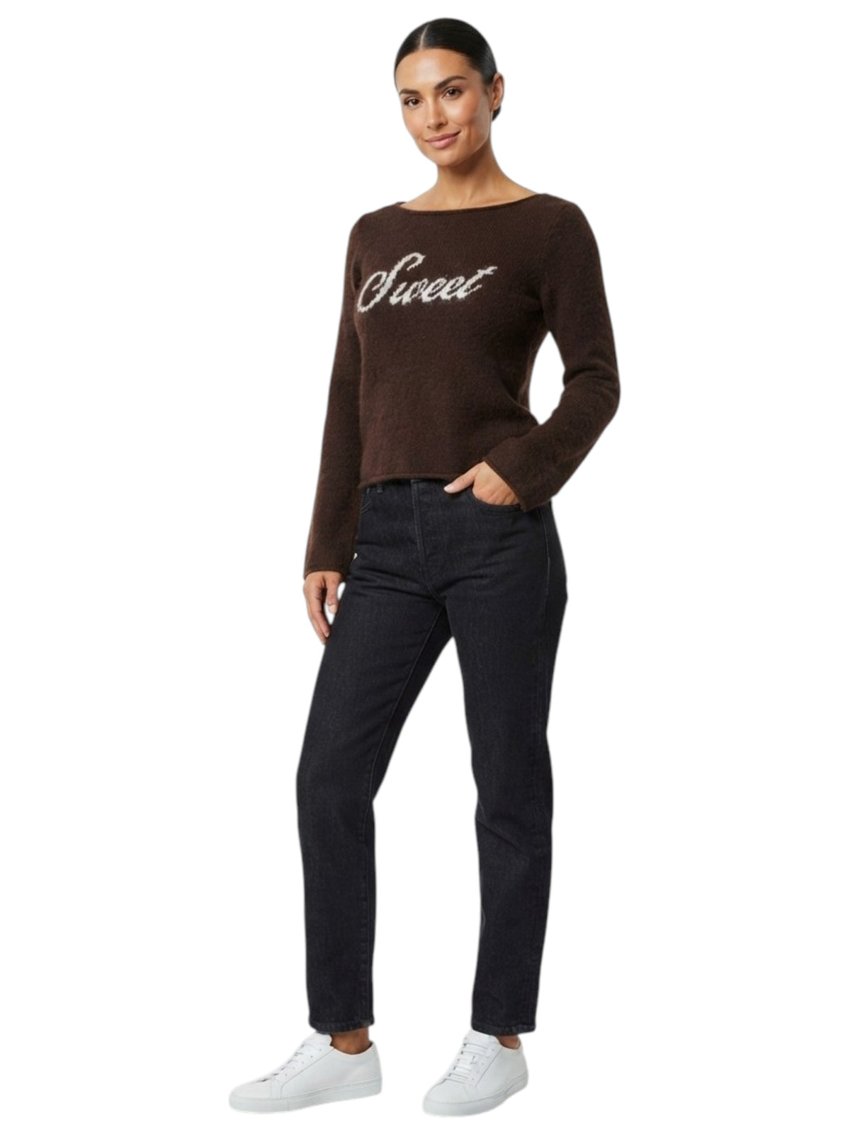 Image for Women's Printed Top,Brown