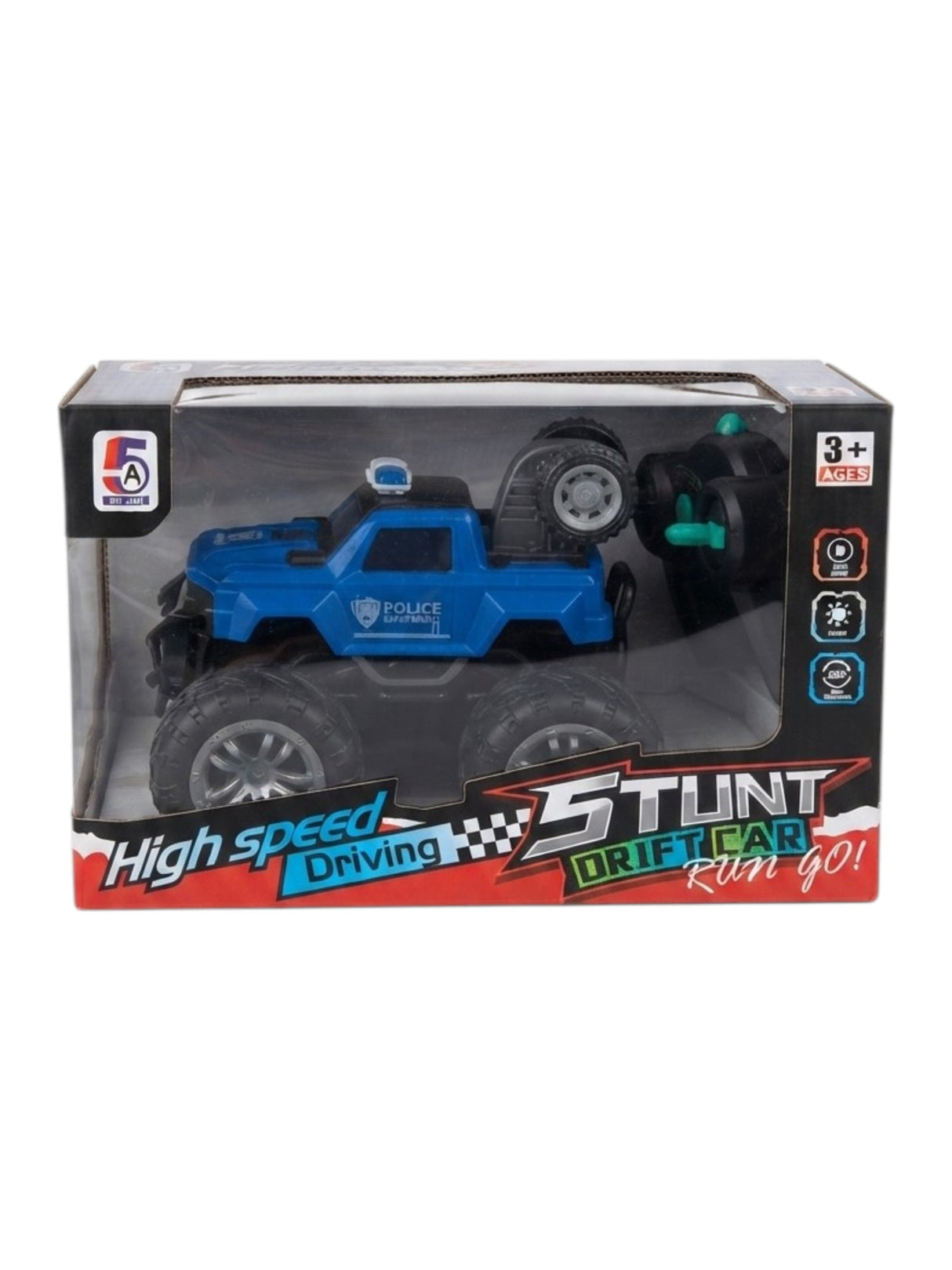 Image for Police Off-Road Remote-Control Monster Toy