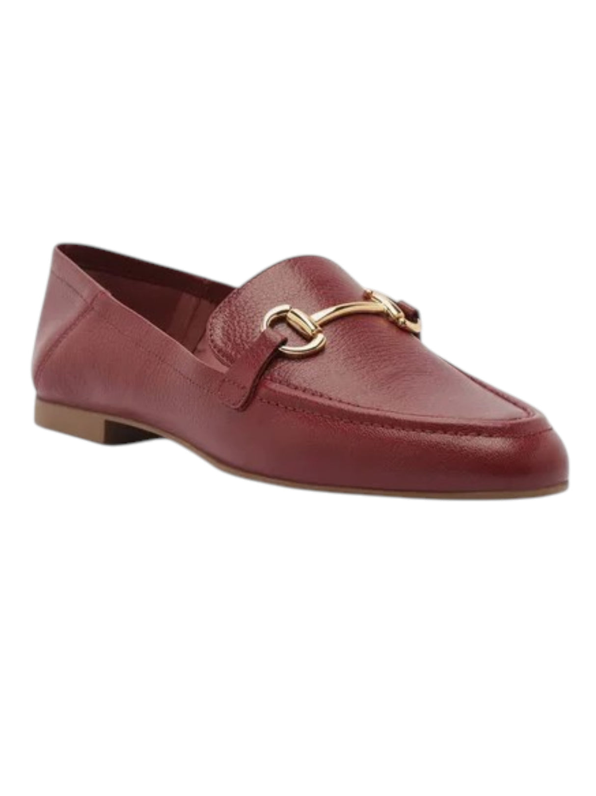 Image for Women's Textured Loafers Shoes,Burgandy