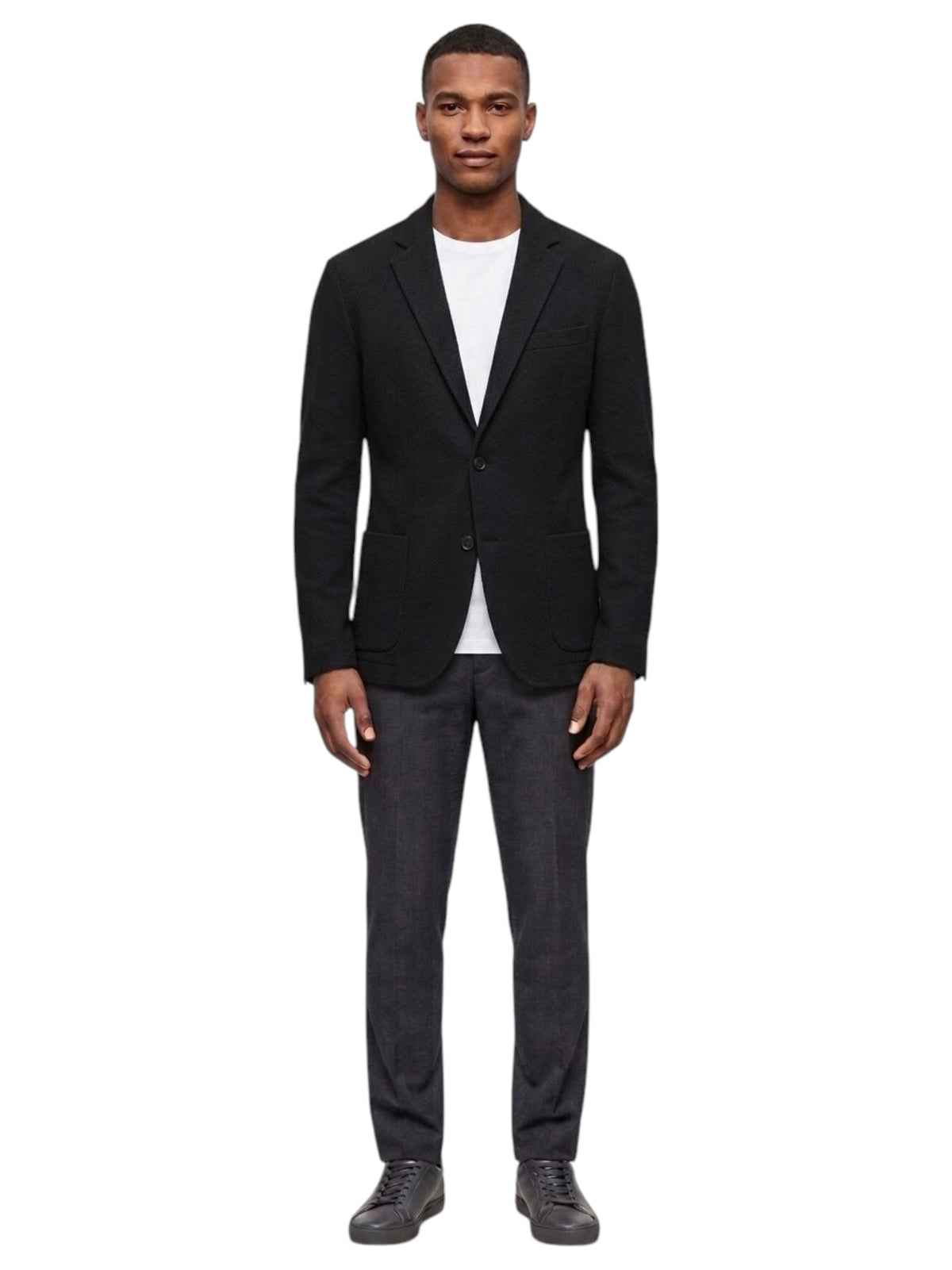 Image for Men's Plain Blazer,Black