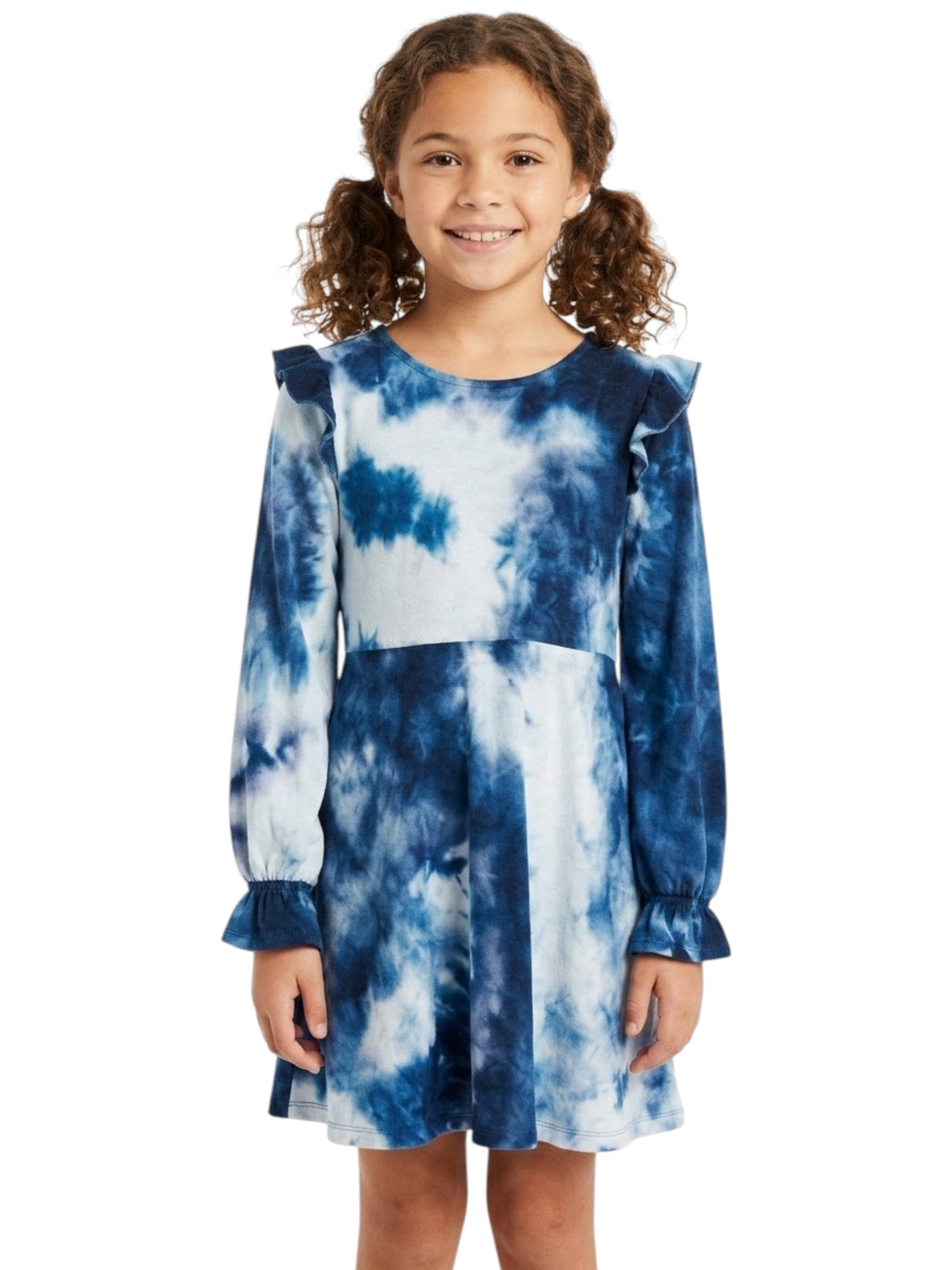 Image for Kids Girl's Colorblocked Dress,Multi