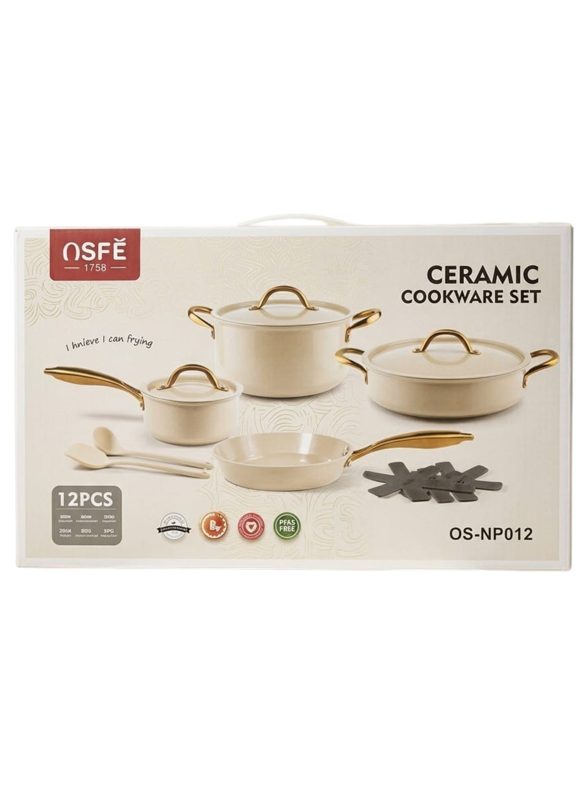 Image for Ceramic Cookware Set