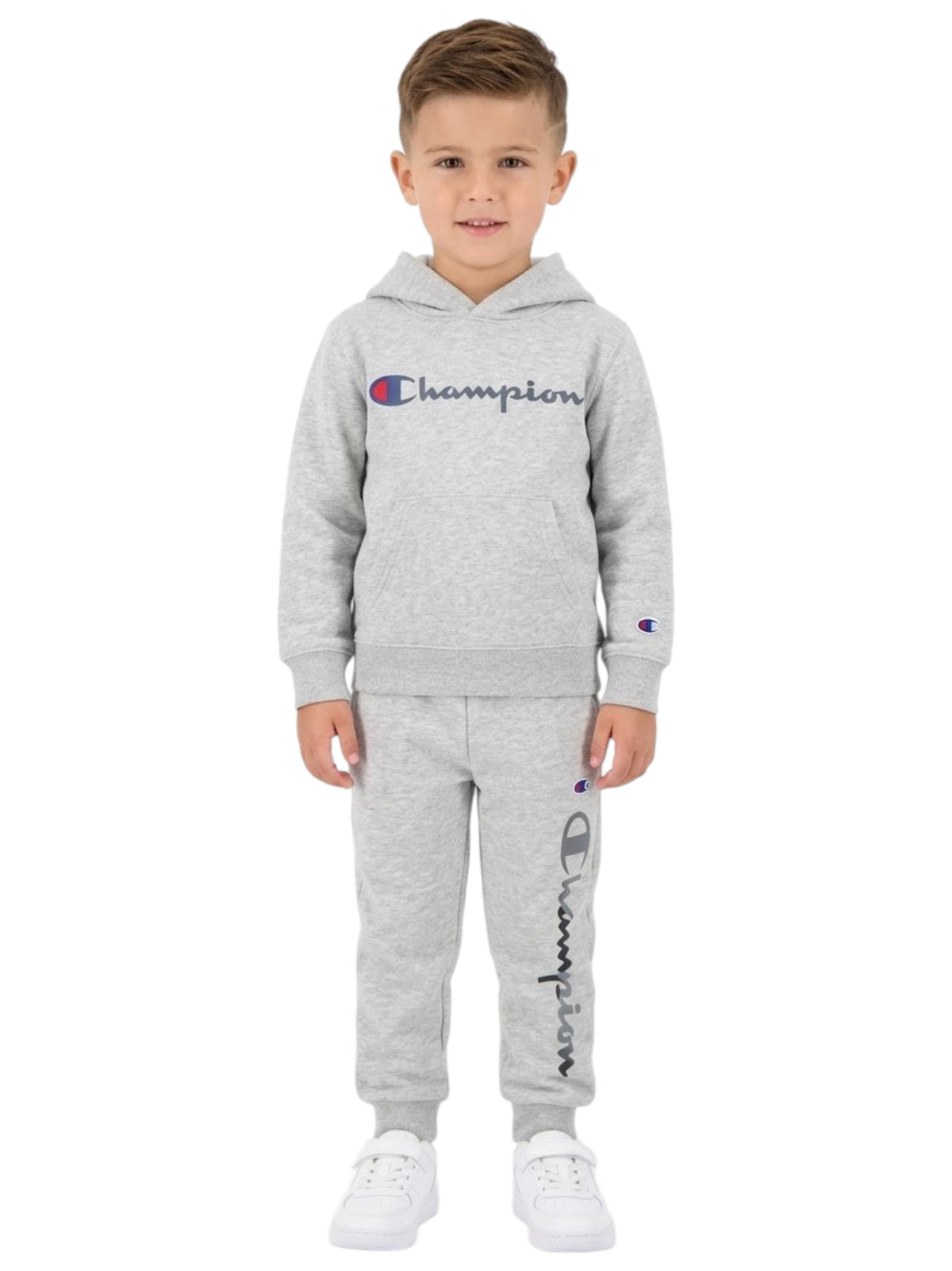 Image for Kids Boy's Brand Logo Printed Pants,Grey