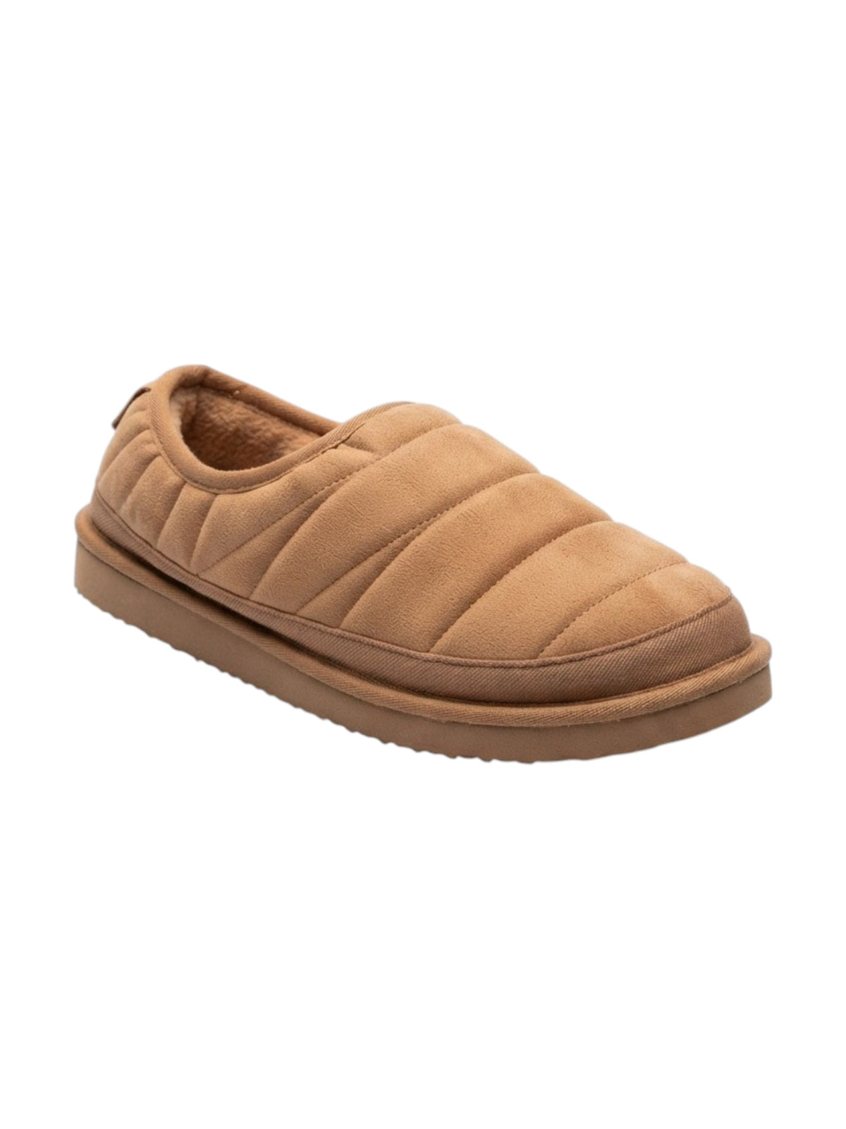 Image for Men's Plain Slippers,Light Brown
