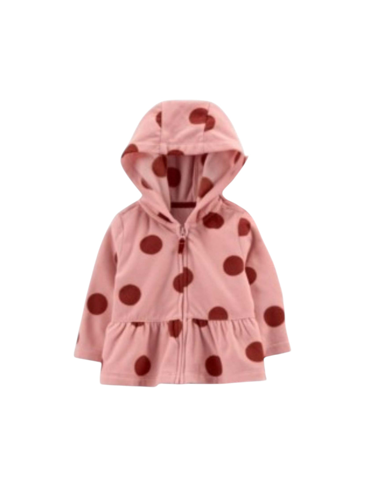 Image for Kids Girl's Polka Dot Printed Jacket,Pink