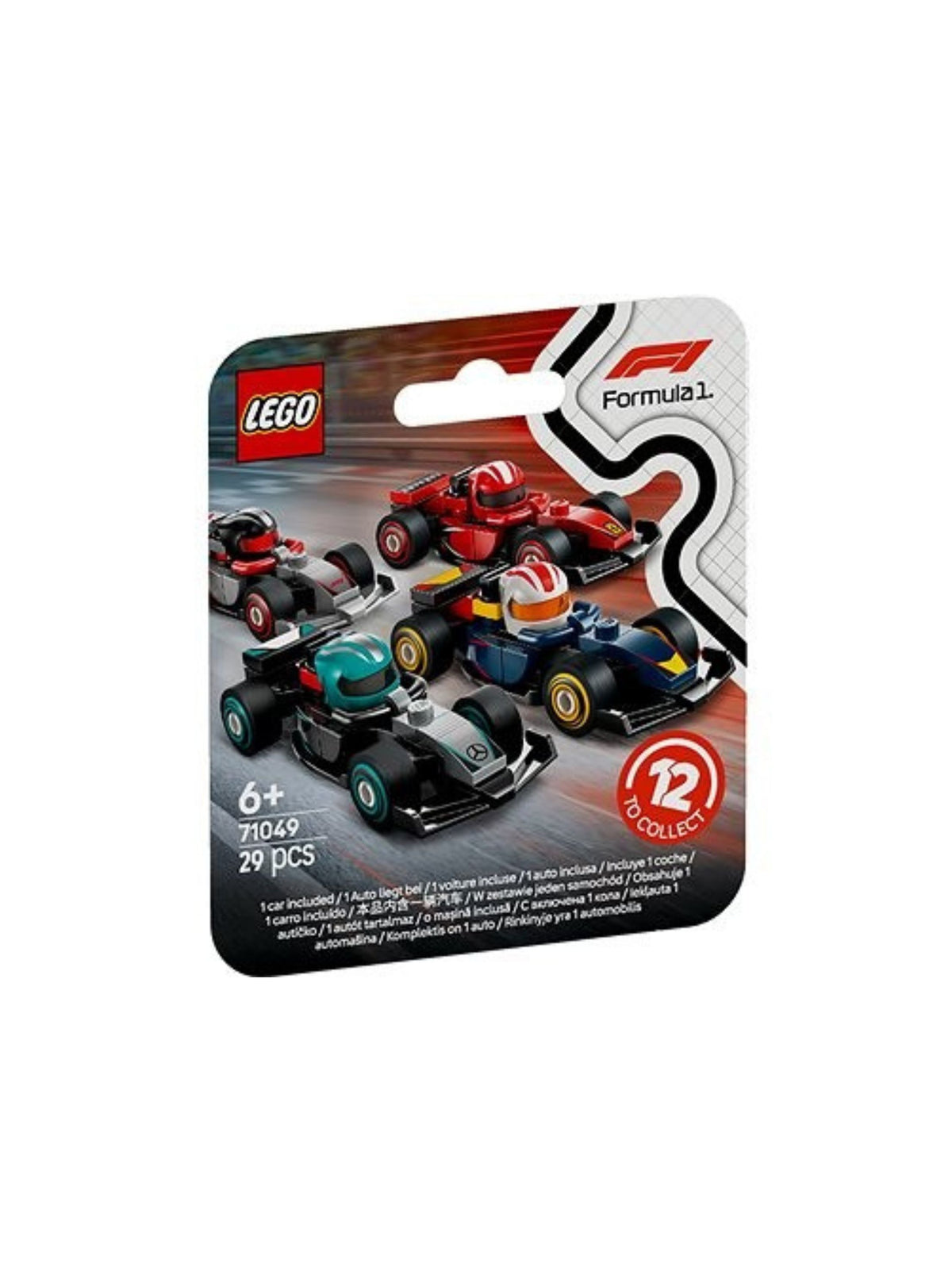 Image for Minifigures F1 Race Cars Case
