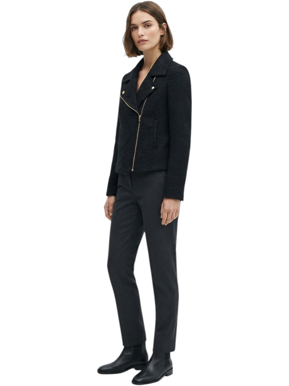 Image for Women's Textured Jacket,Black