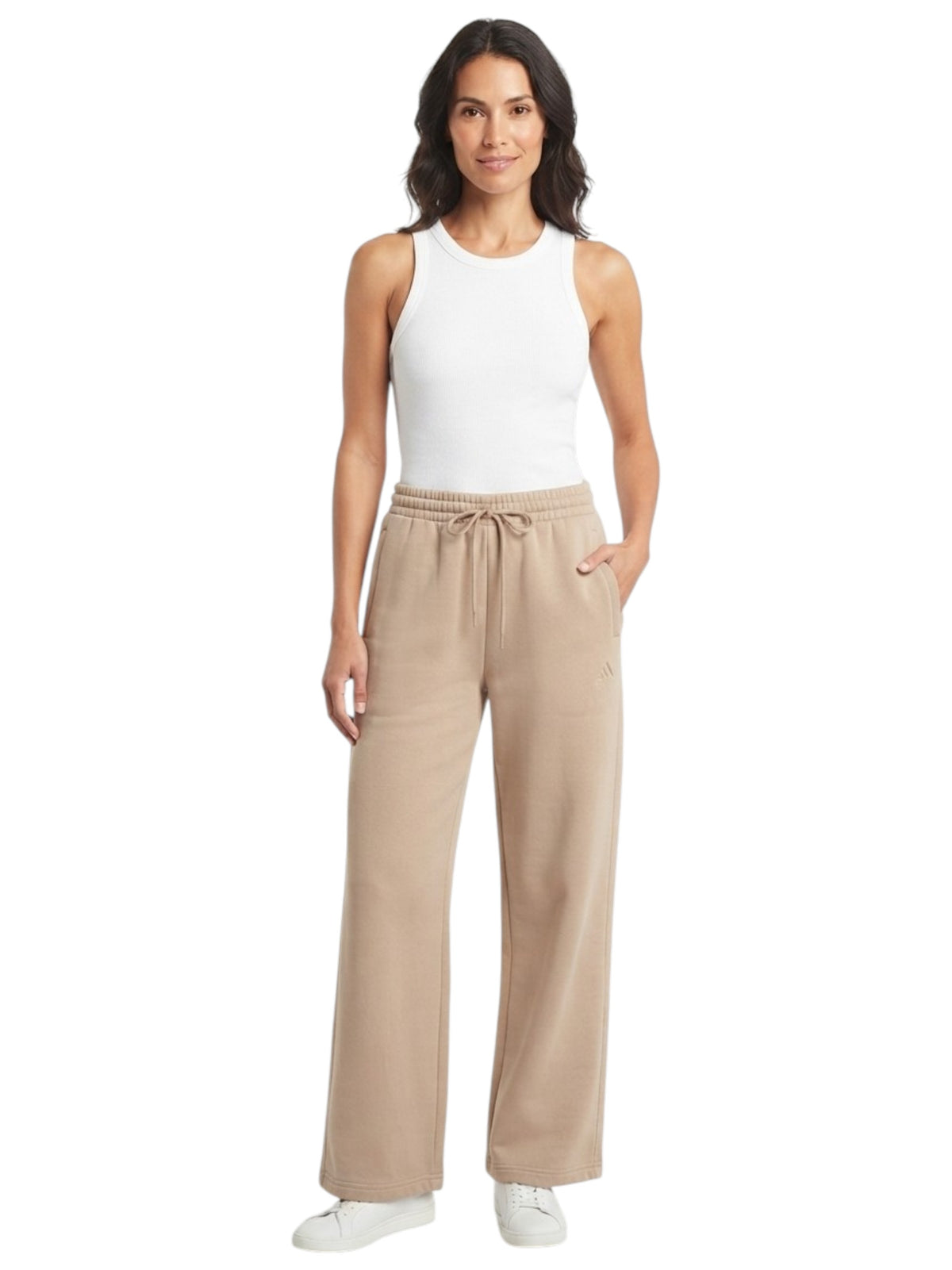 Image for Women's Plain Pants,Beige