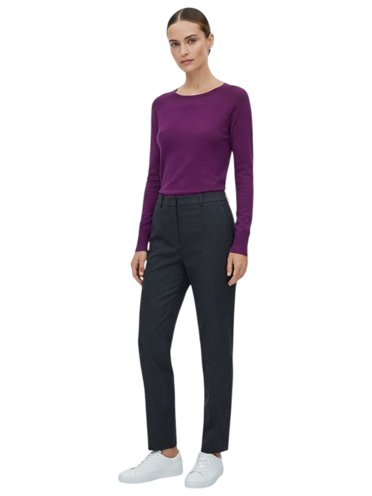 Image for Women's Plain Top,Mauve