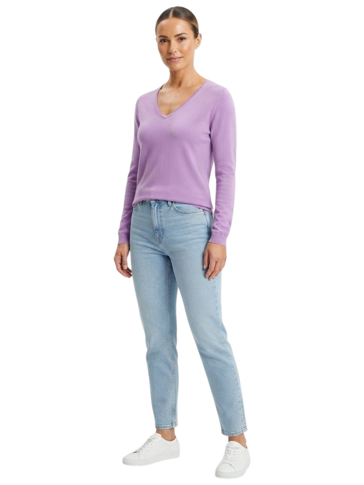 Image for Women's Plain Top,Mauve