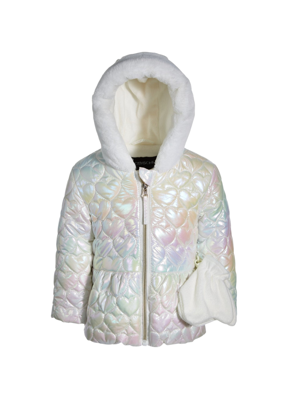 Image for Kids Girl's Textured Jacket,White